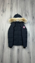 Canada Goose Marine Navy Wyndham Parka