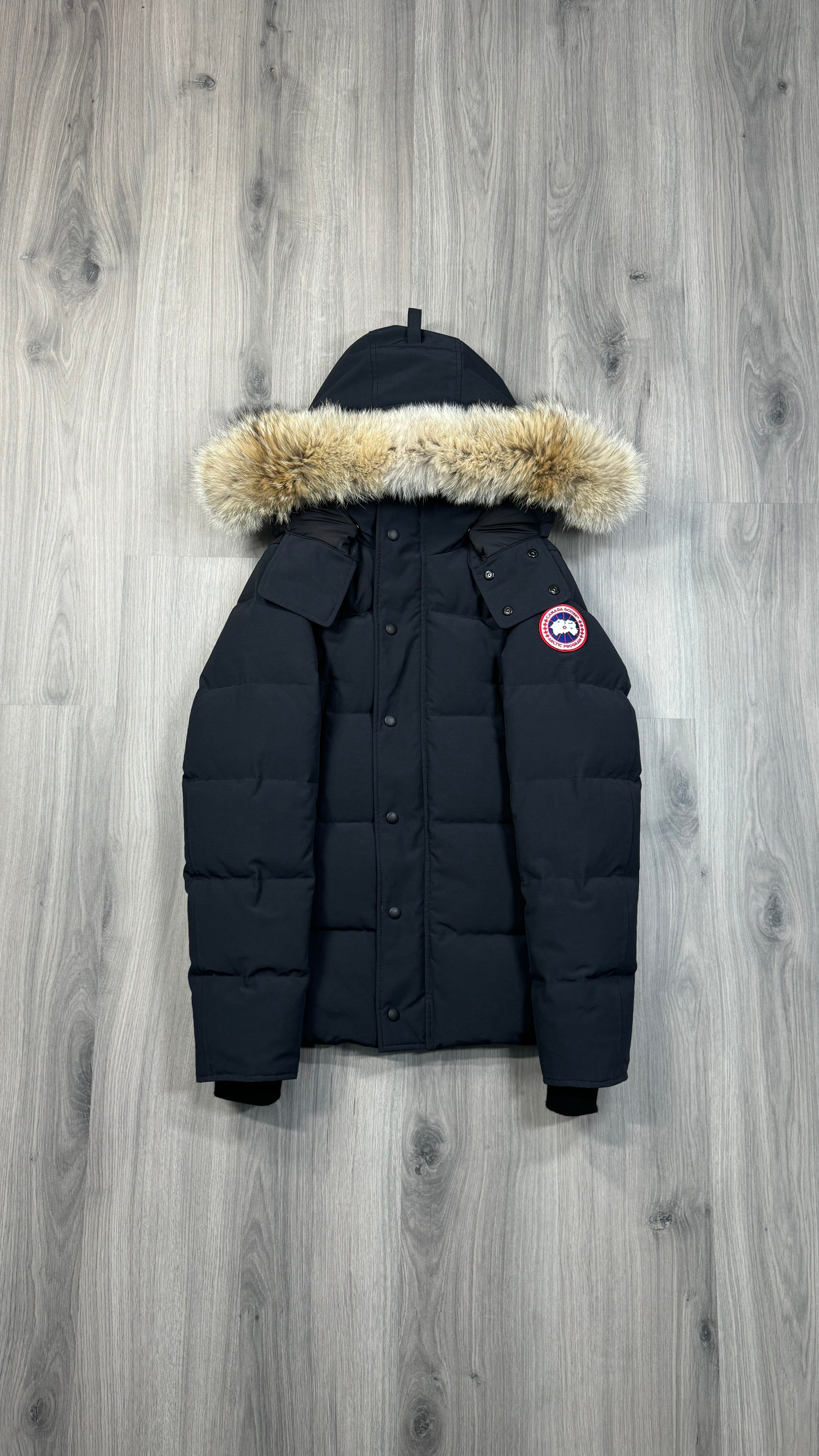 Canada Goose Marine Navy Wyndham Parka