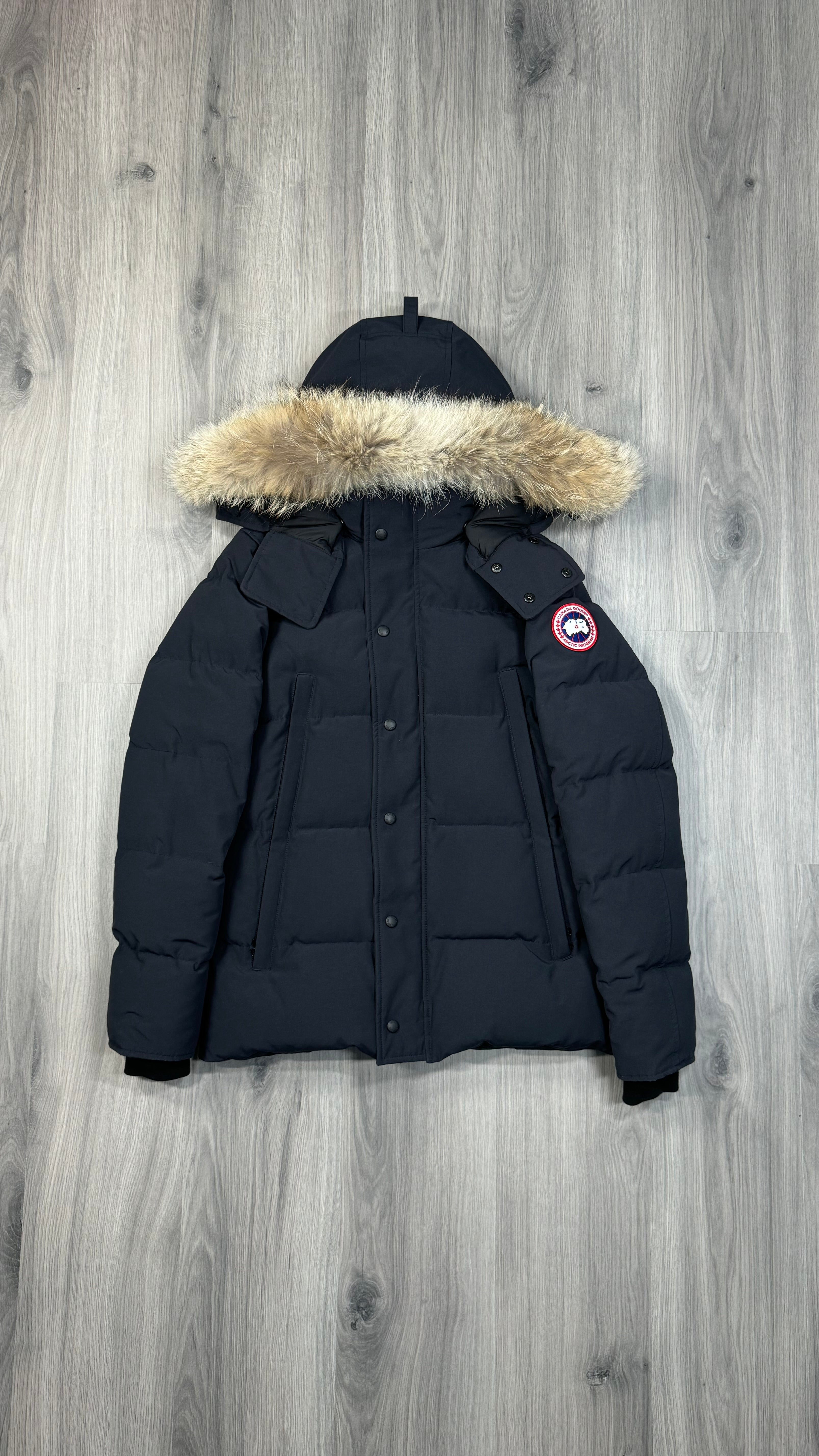 Canada Goose Marine Navy Wyndham Parka
