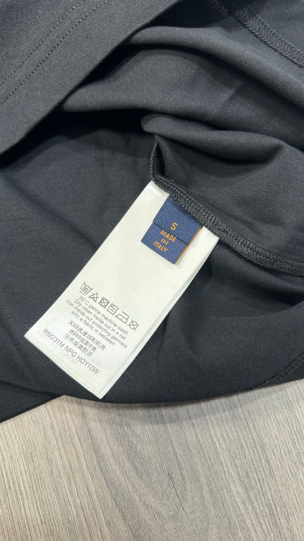 Louis Vuitton Black Concert T-shirt