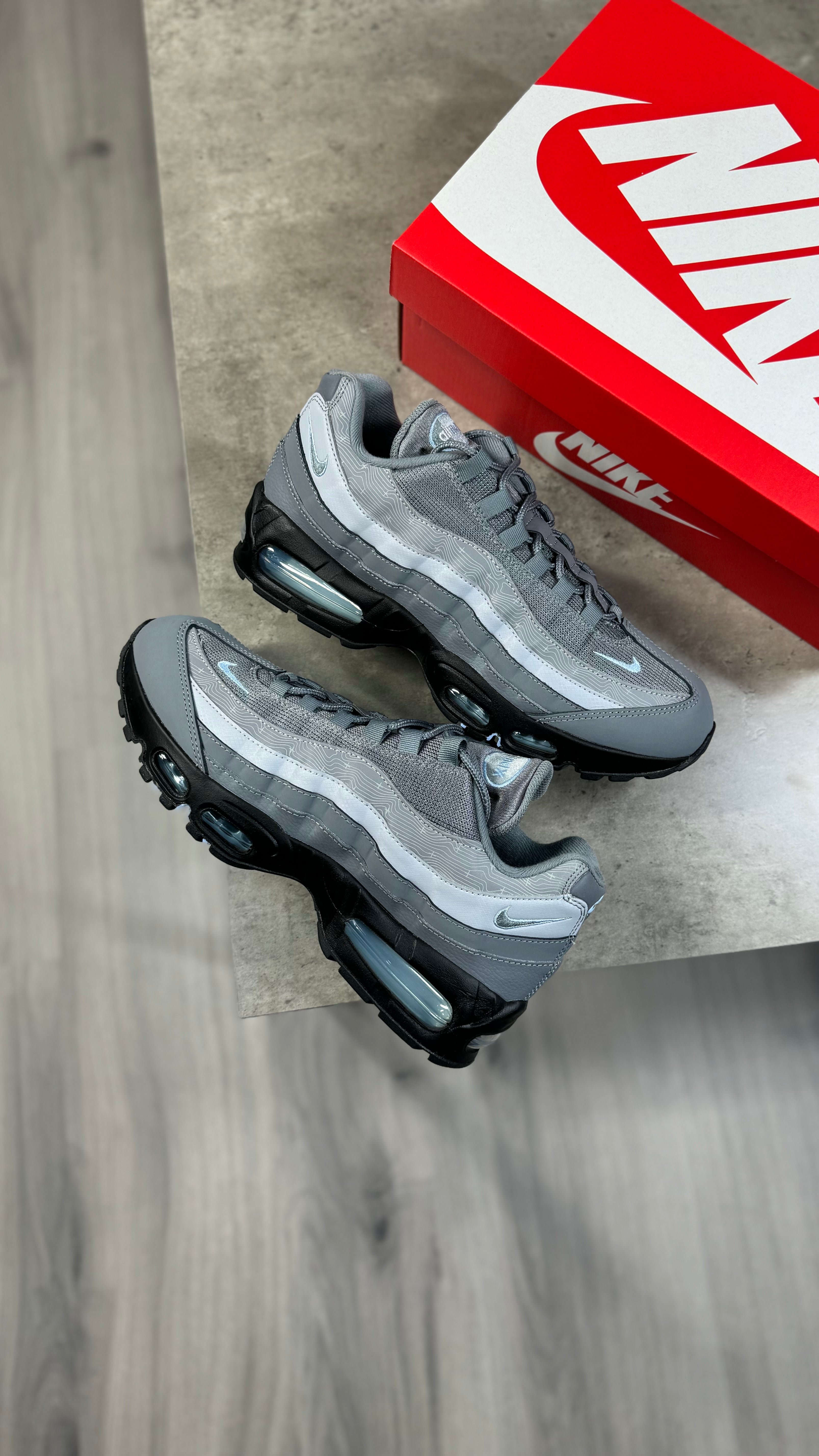 Nike Air Max 95s Psychic Blue Reflective