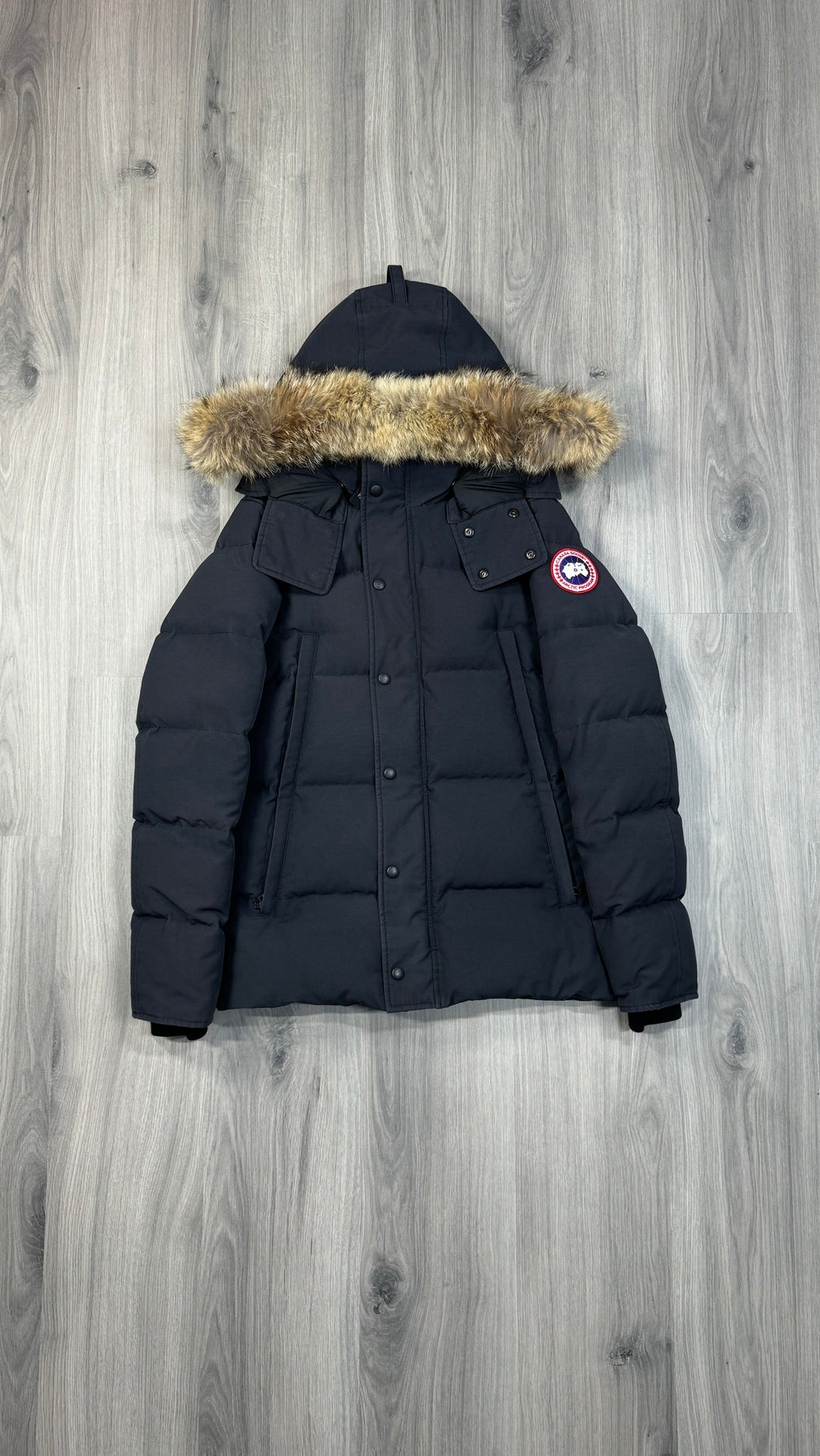 Canada Goose Marine Navy Wyndham Parka