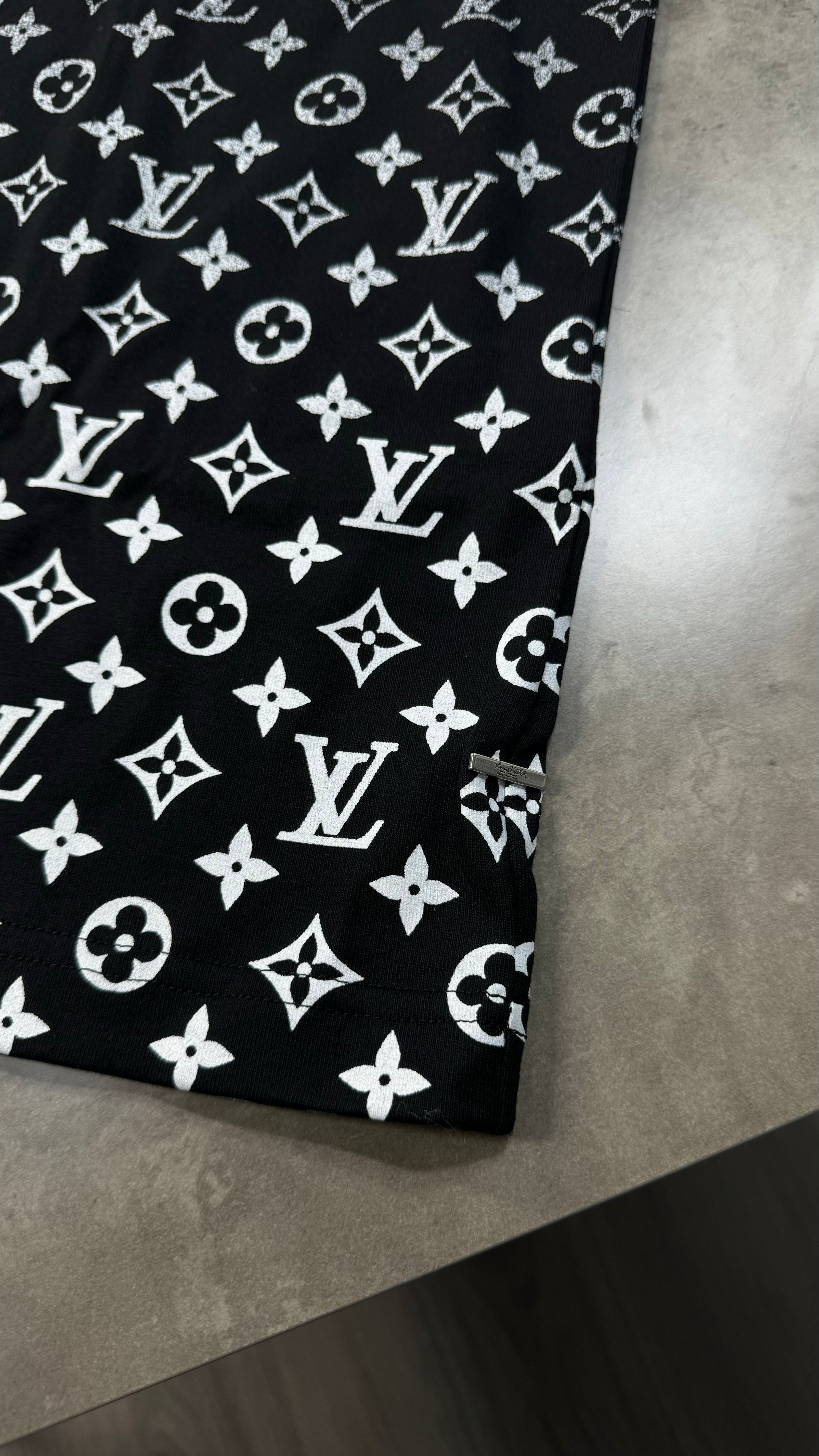 Louis Vuitton Black Gradient T-shirt