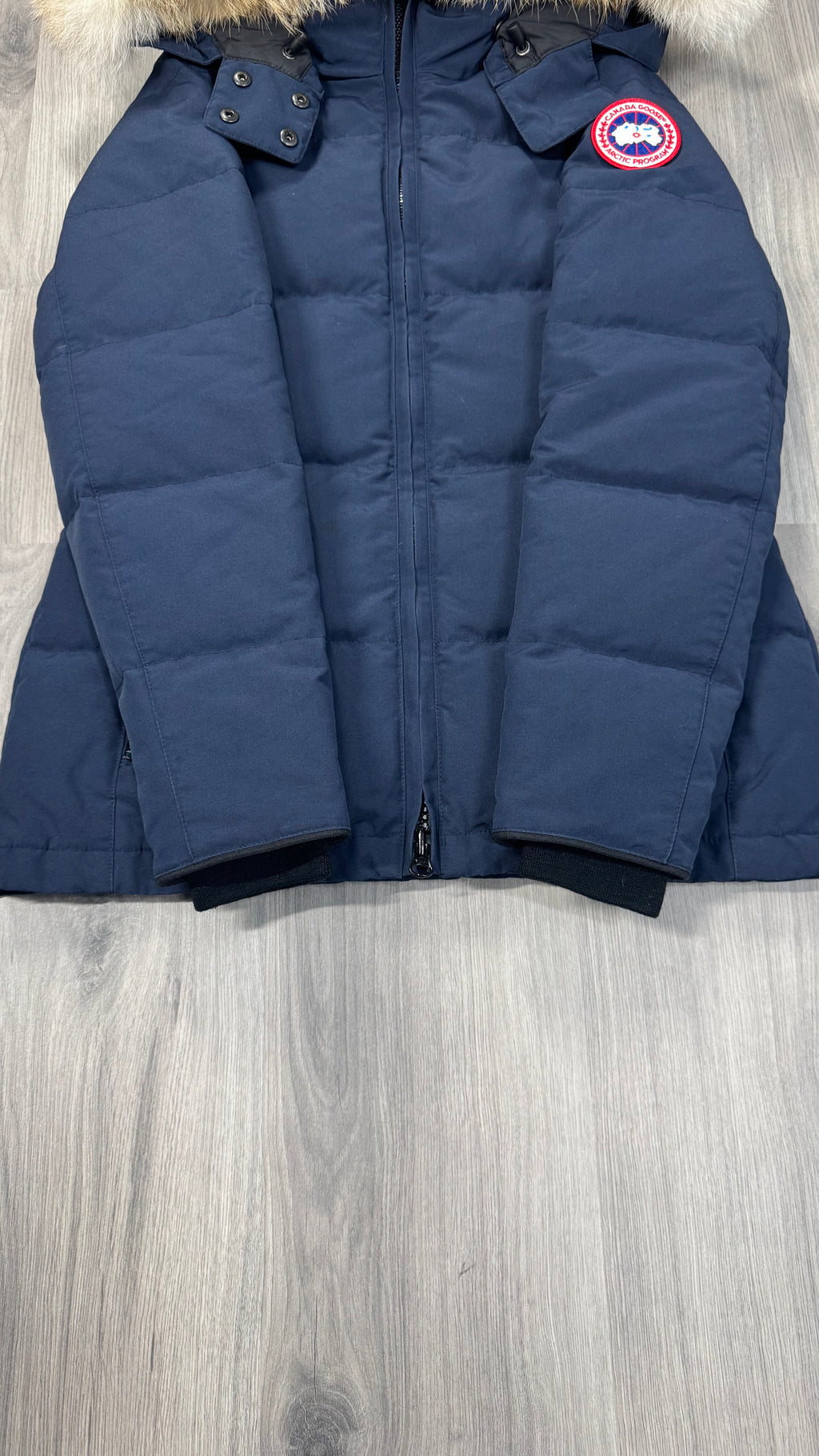 Canada Goose women’s Atlantic Navy Chelsea Parka