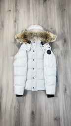 Canada Goose Silver-birch Black Badge Wyndham Parka