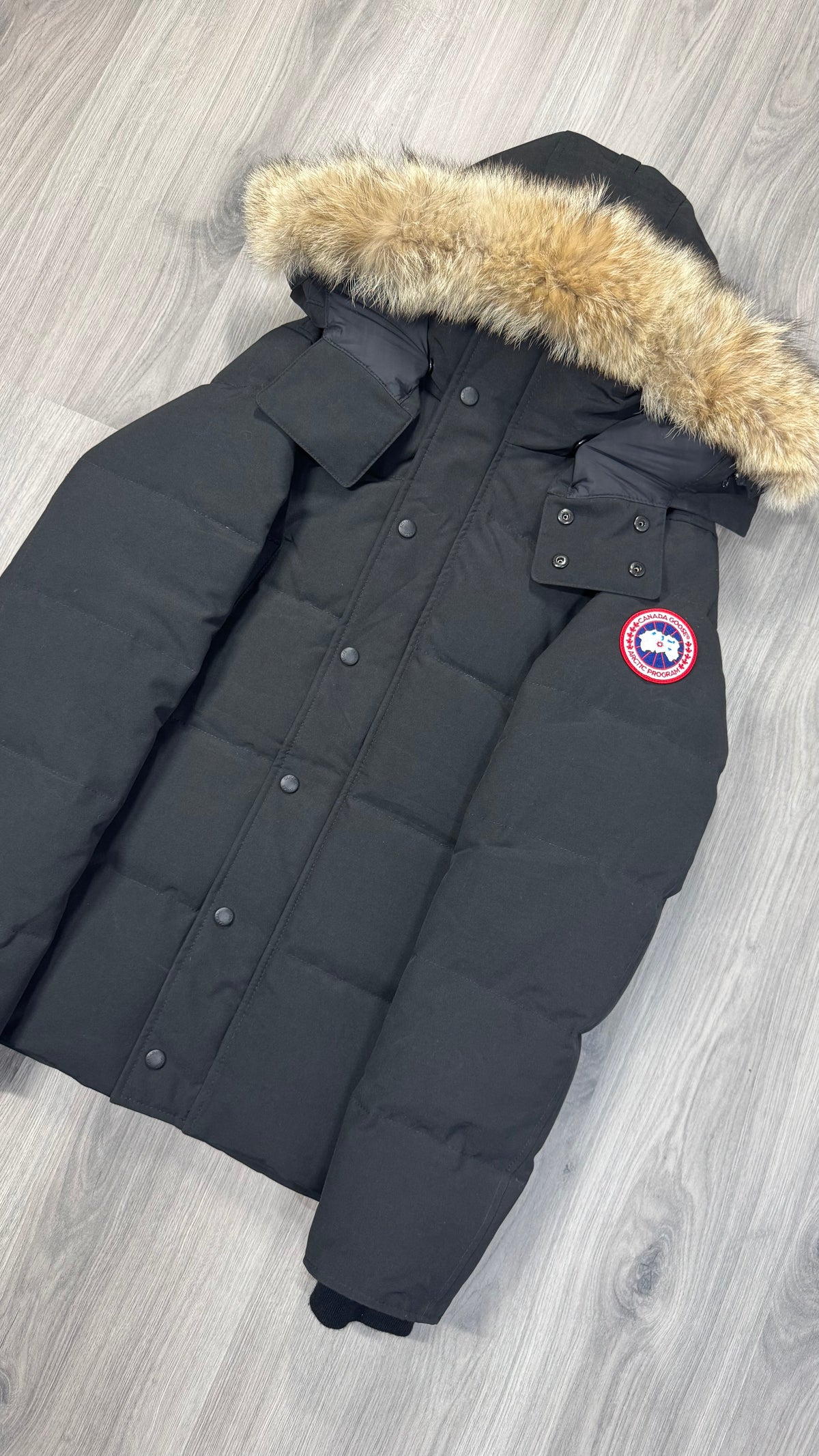 Canada Goose Black Wyndham Parka