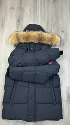 Canada Goose Marine Navy Wyndham Parka