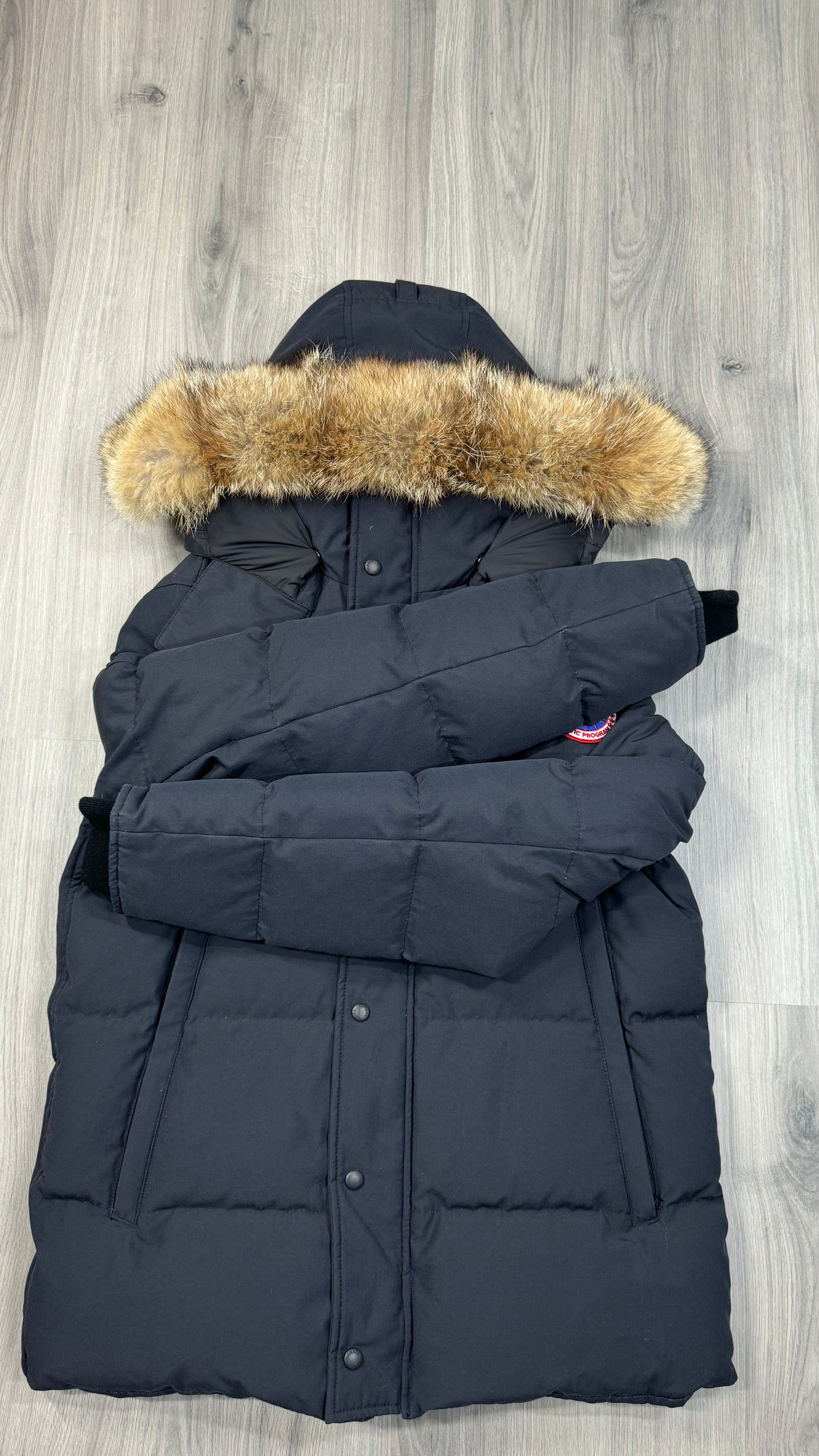 Canada Goose Marine Navy Wyndham Parka