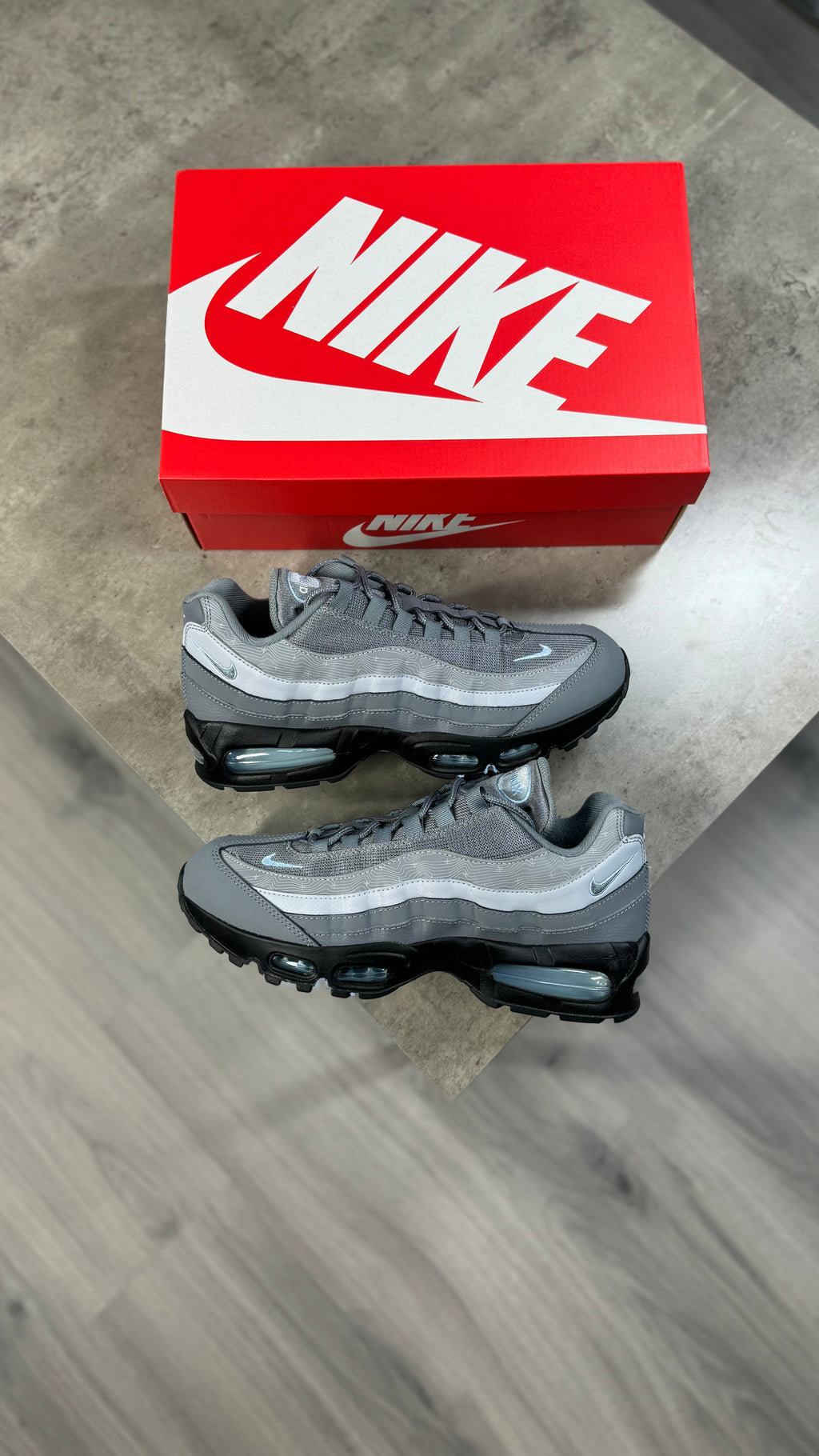 Nike Air Max 95s Psychic Blue Reflective