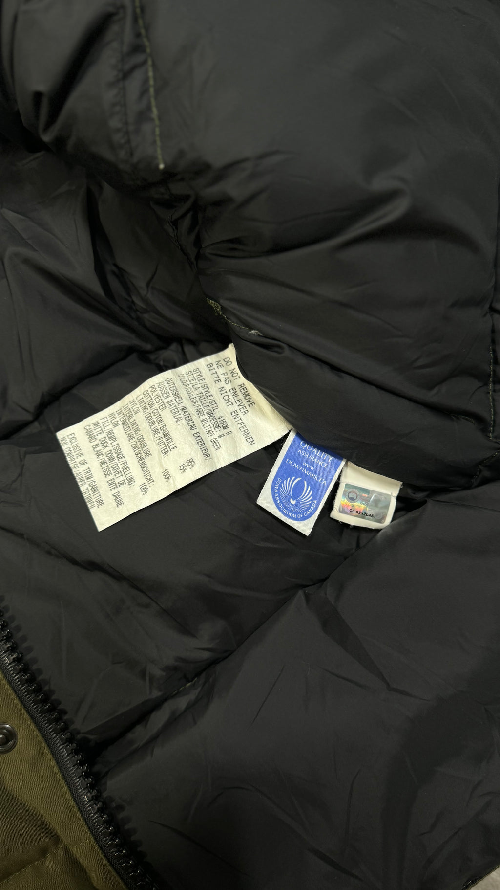 Canada goose khaki freestyle gilet