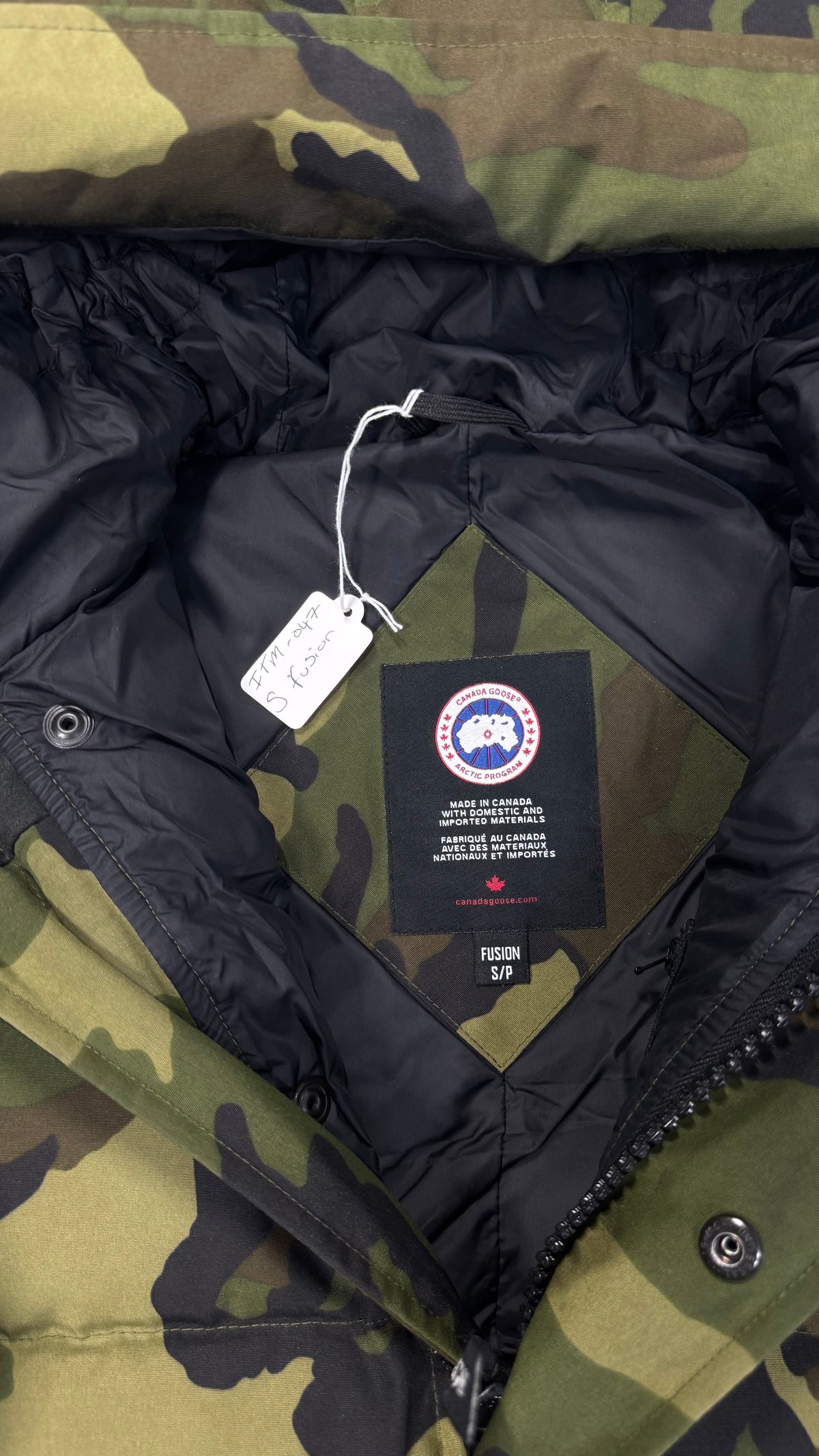 Canada Goose Green Camo MacMillan