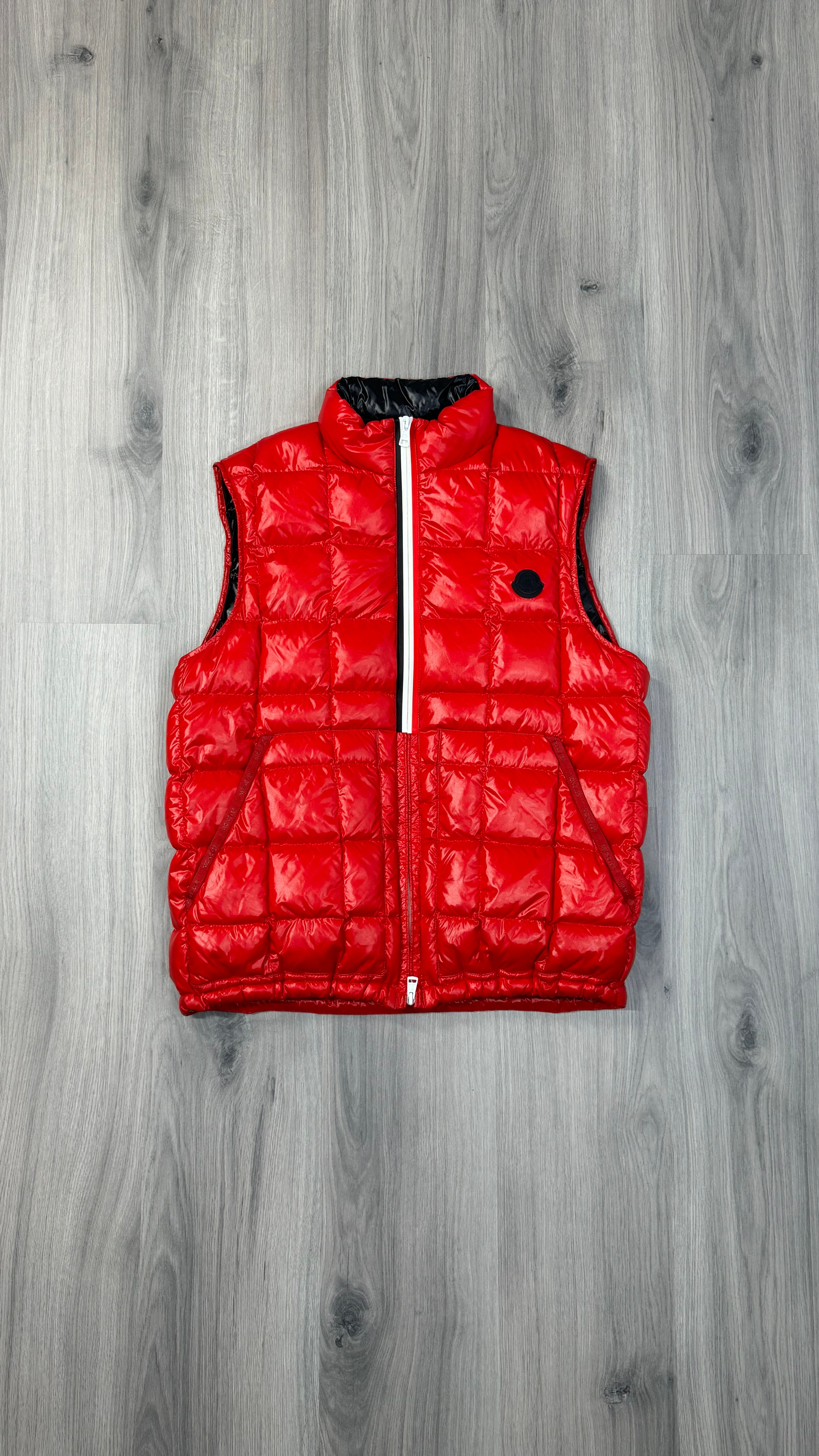 Moncler Denain Puffer Red Gilet