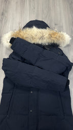 Canada Goose Marine Navy Black Badge Wyndham Parka