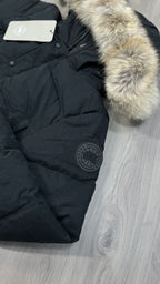 Canada Gooss Black Badge Wyndham Heritage Parka