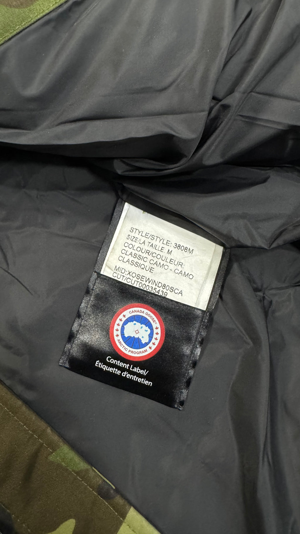 Canada Goose Green Camo Wyndham