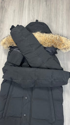 Canada Goose Black Black Badge Wyndham Parka