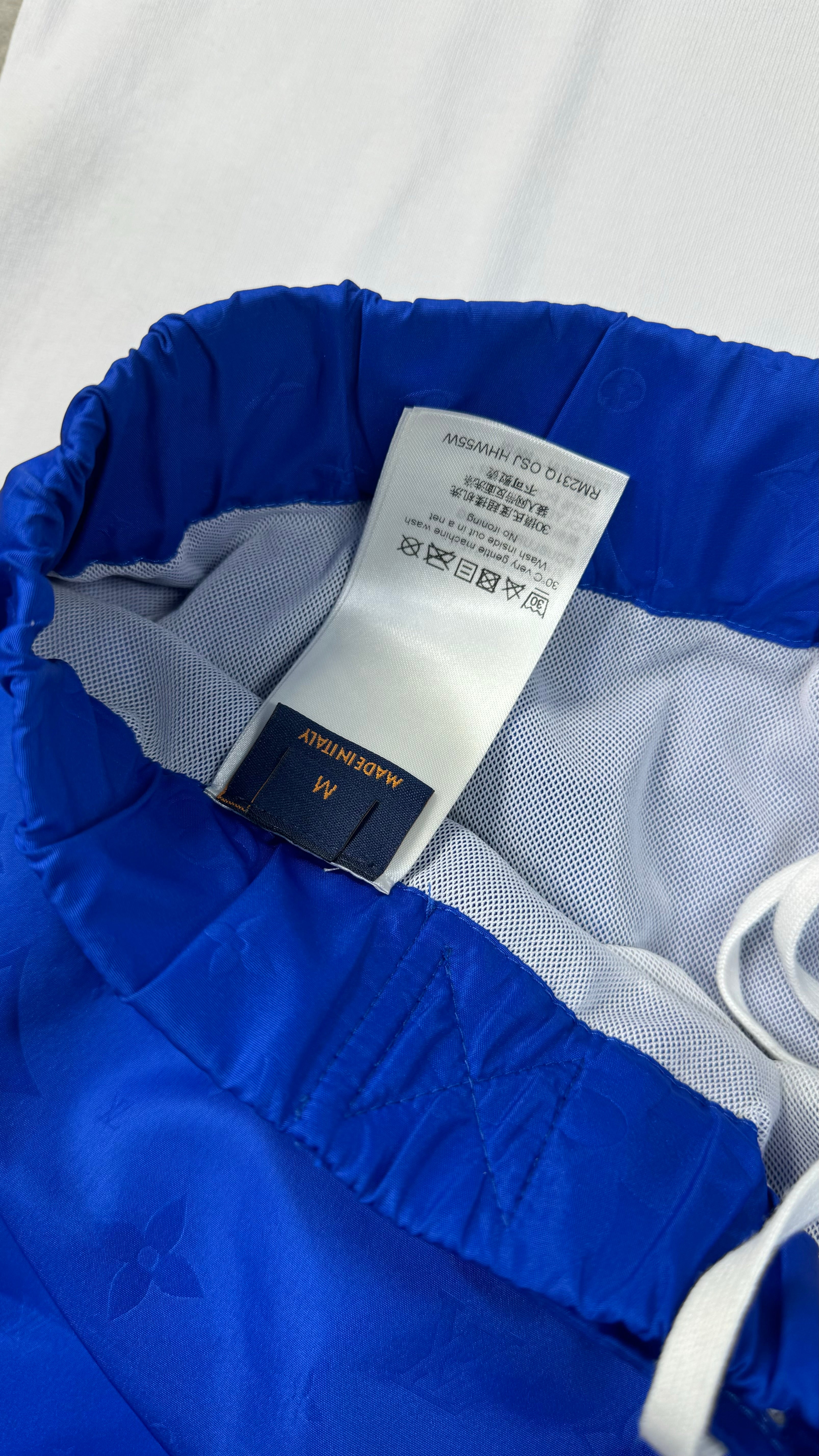 Louis Vuitton Blue Monogram Shorts