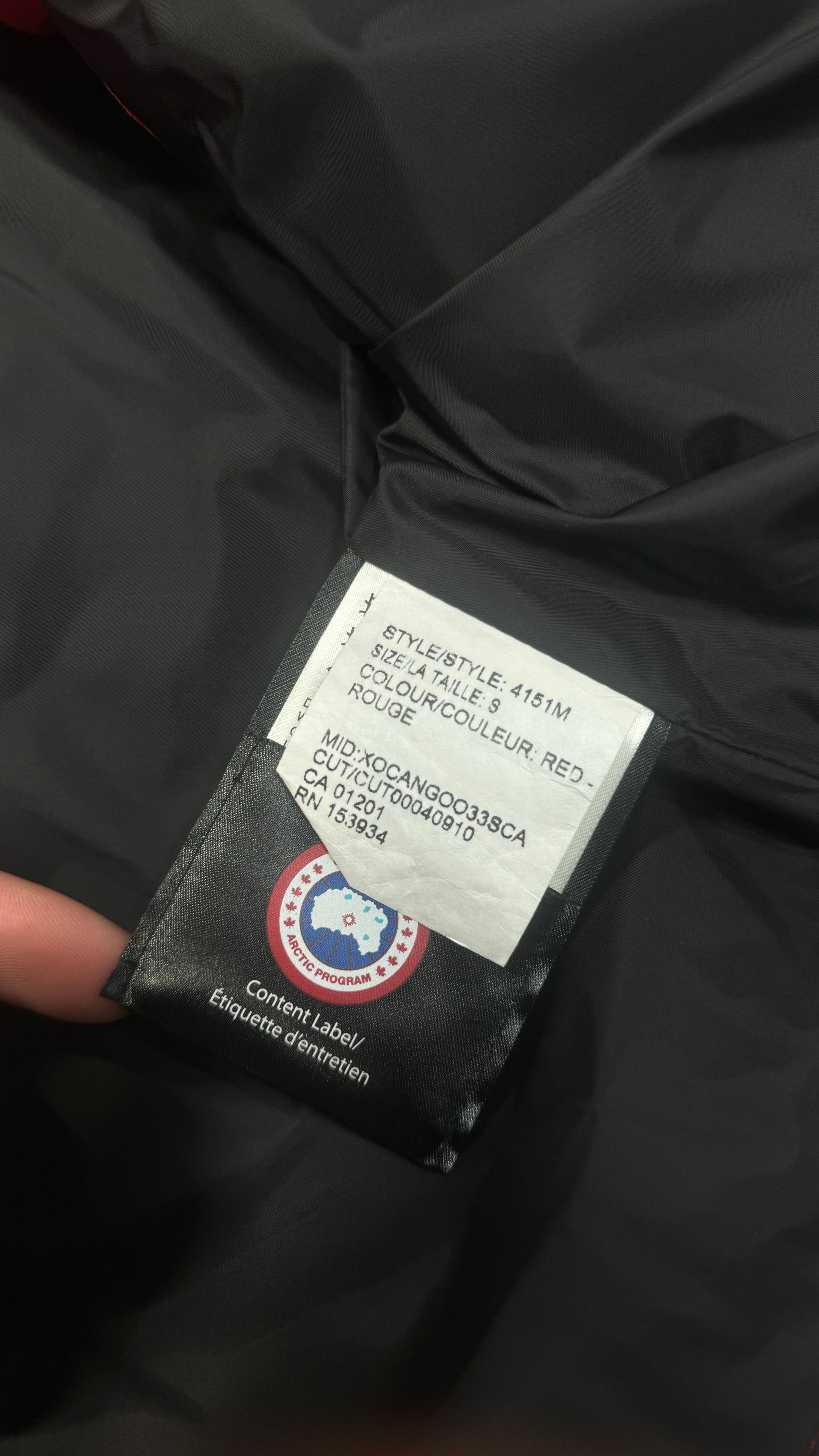 Canada Goose Red Gilet