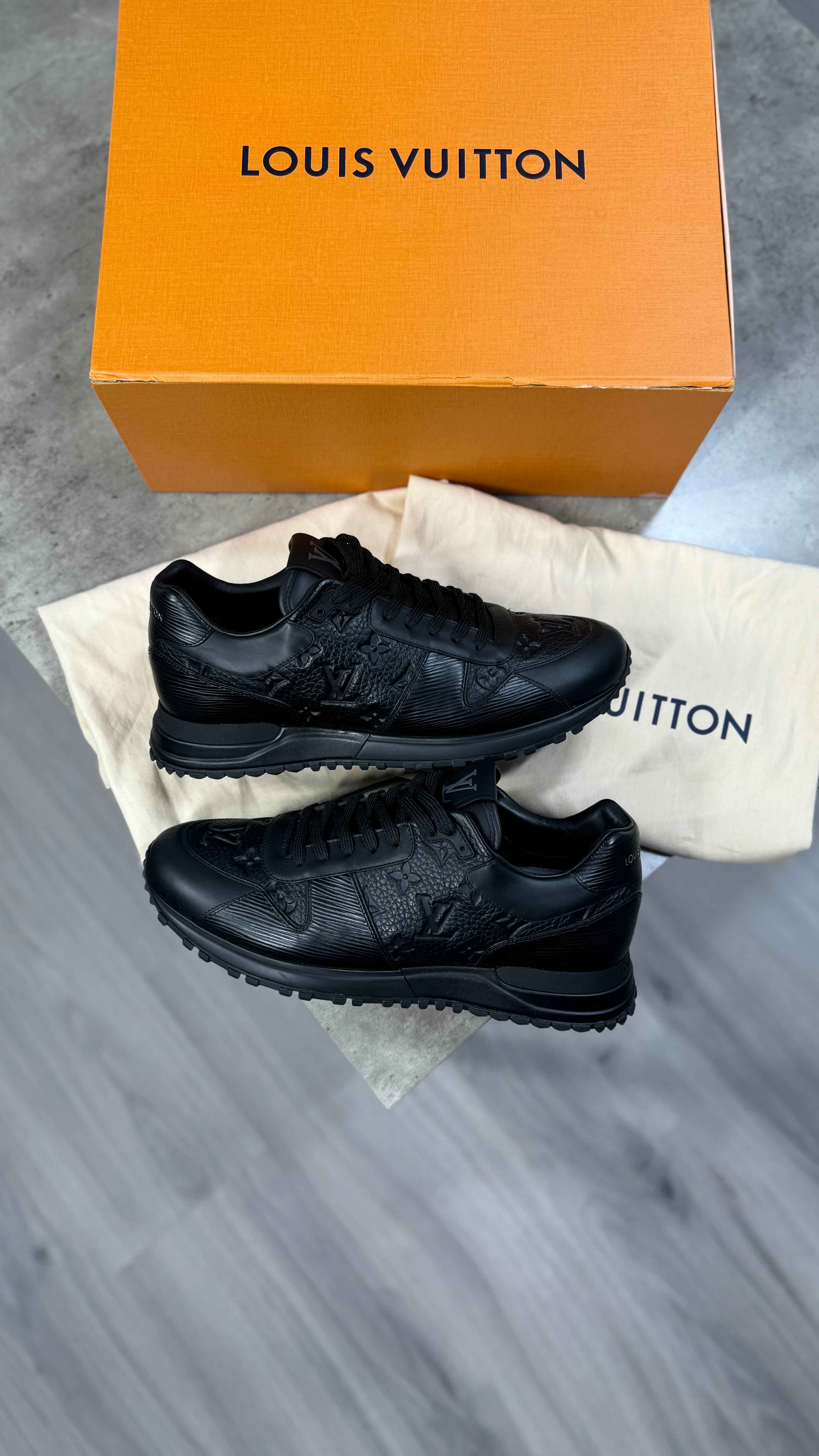 Louis Vuitton Black Runaway Trainers