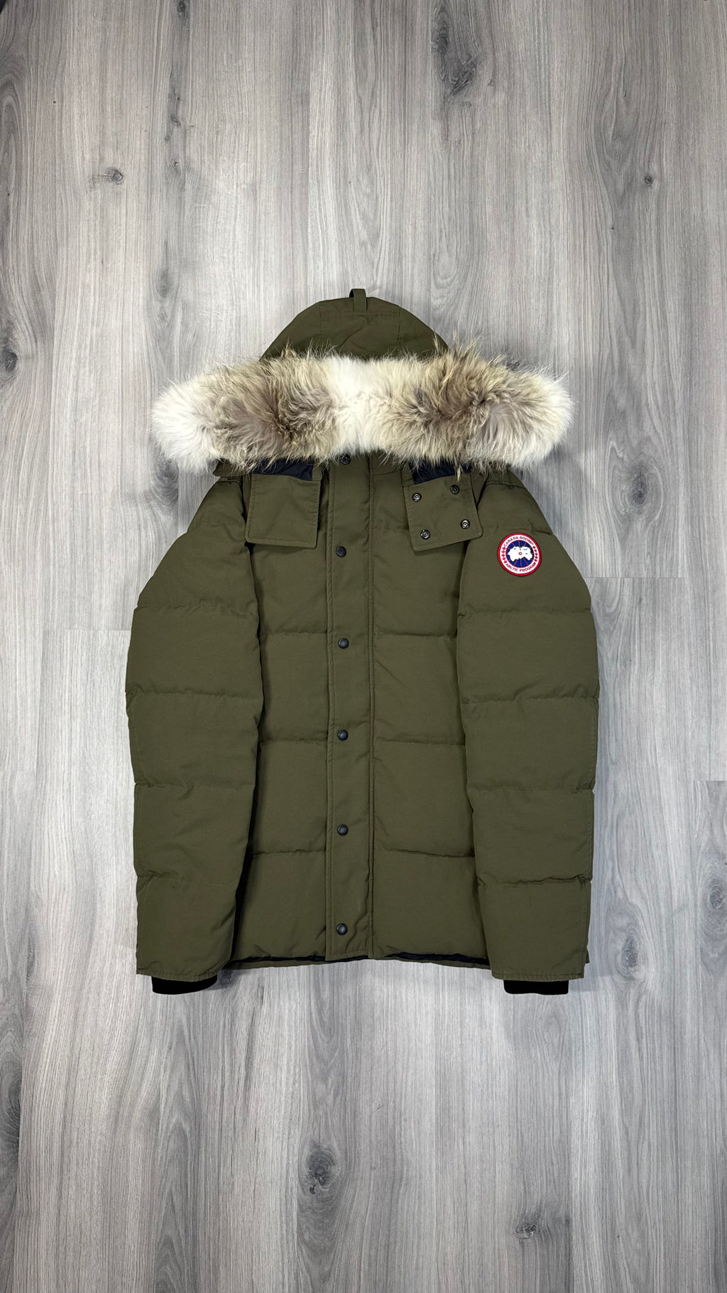 Canada Goose Khaki Wyndham Parka