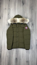 Canada Goose Khaki Wyndham Parka