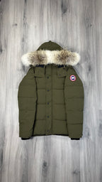Canada Goose Khaki Wyndham Parka