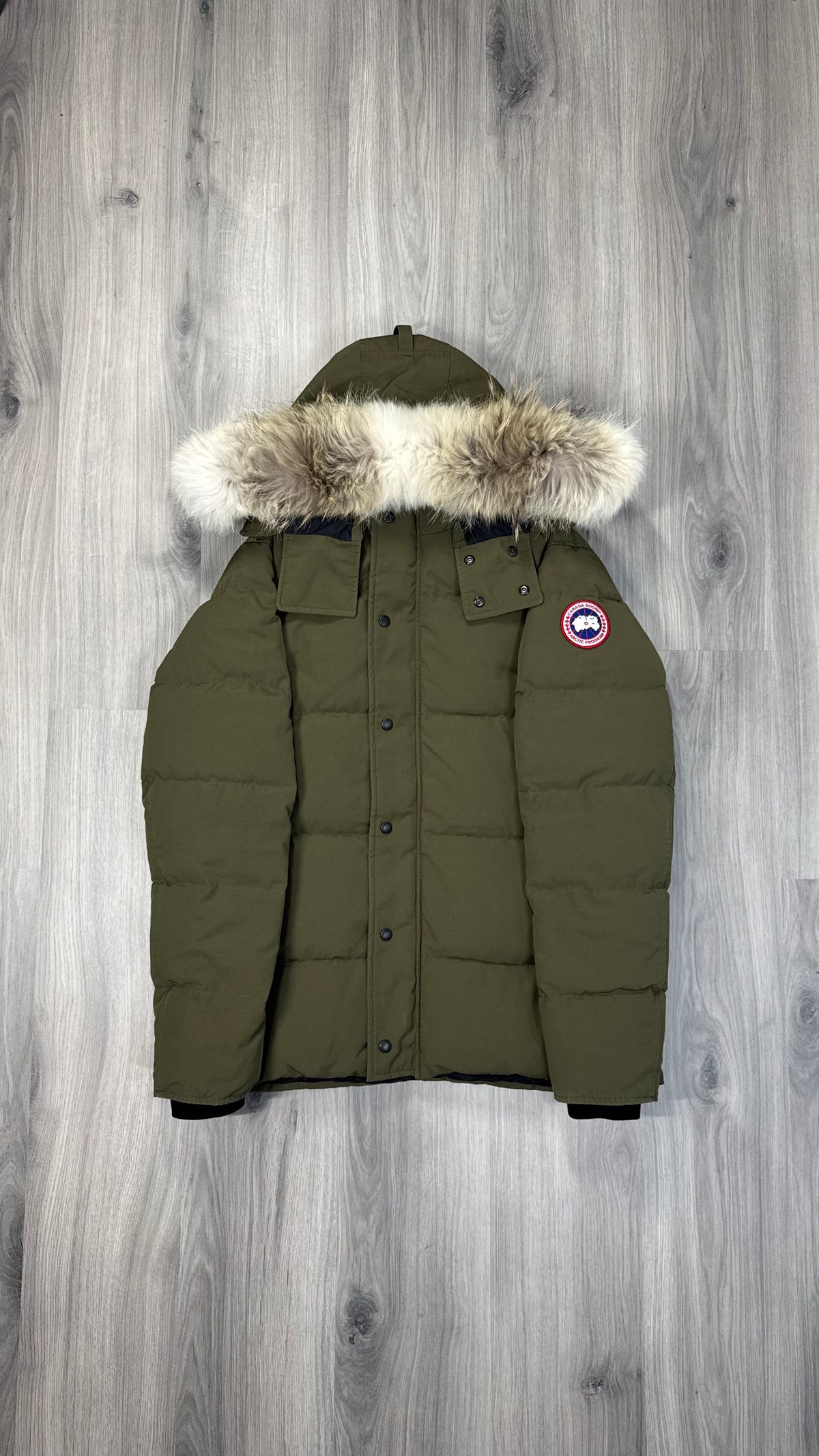Canada Goose Khaki Wyndham Parka