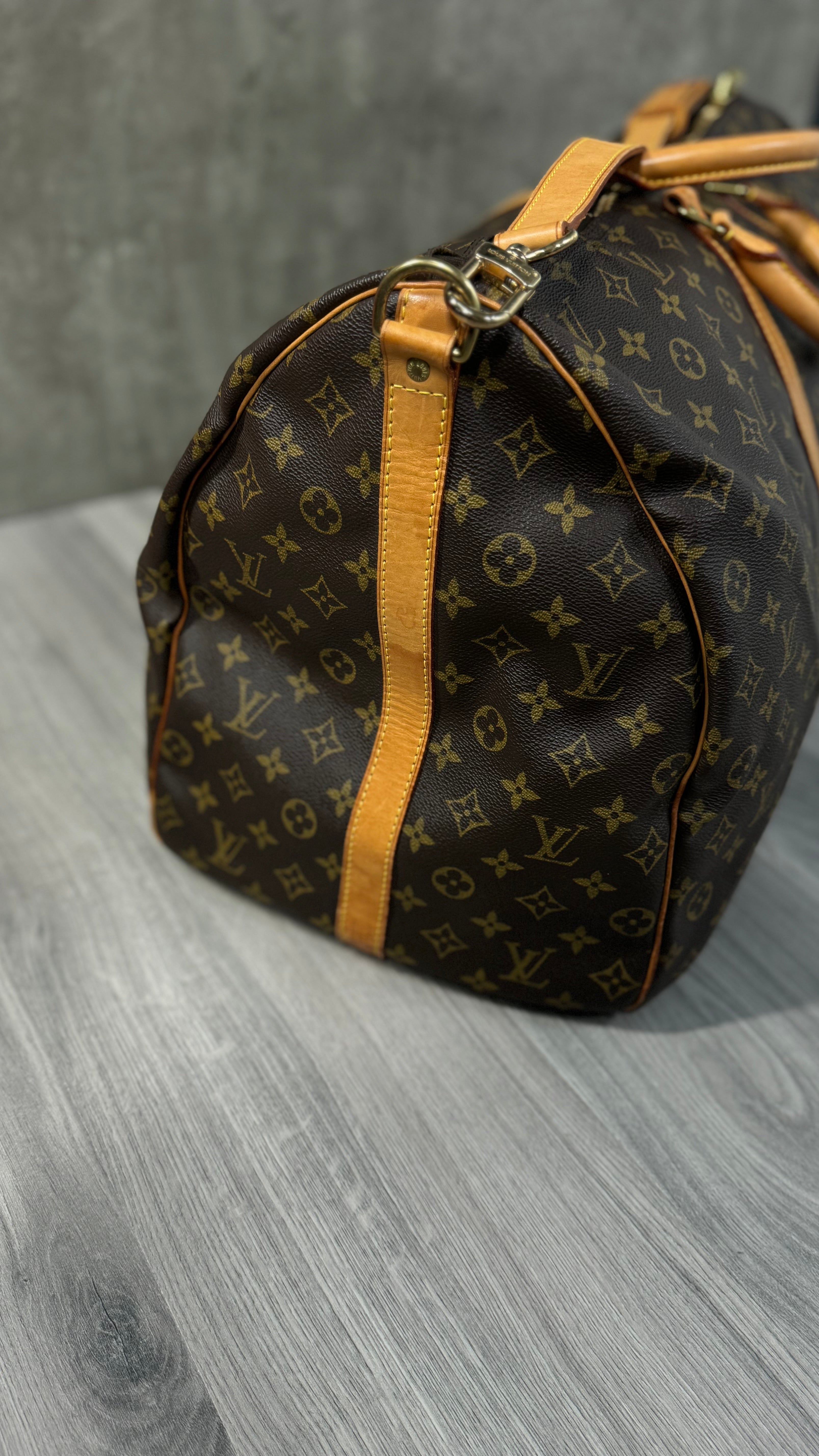Louis Vuitton Keepall Bandoulière Brown Monogram
