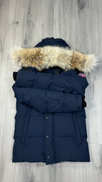 Canada Goose Admiral Blue Wyndham Parka