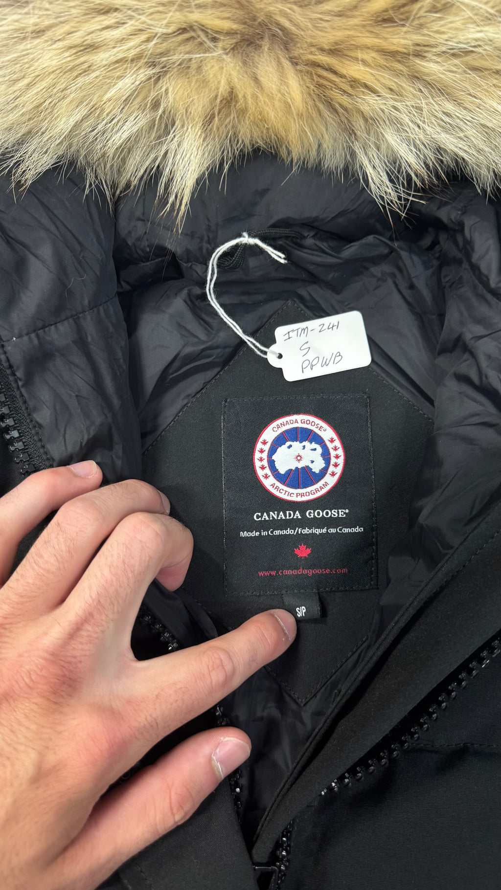 Canada Goose Women’s Black Portland Parka