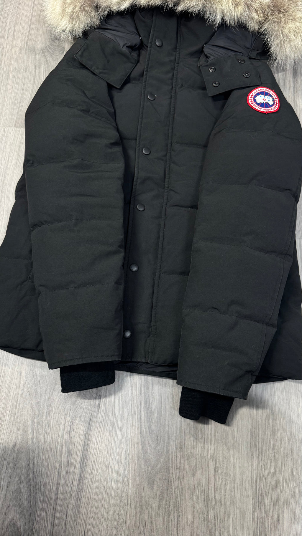 Canada Goose Black Wyndham Parka
