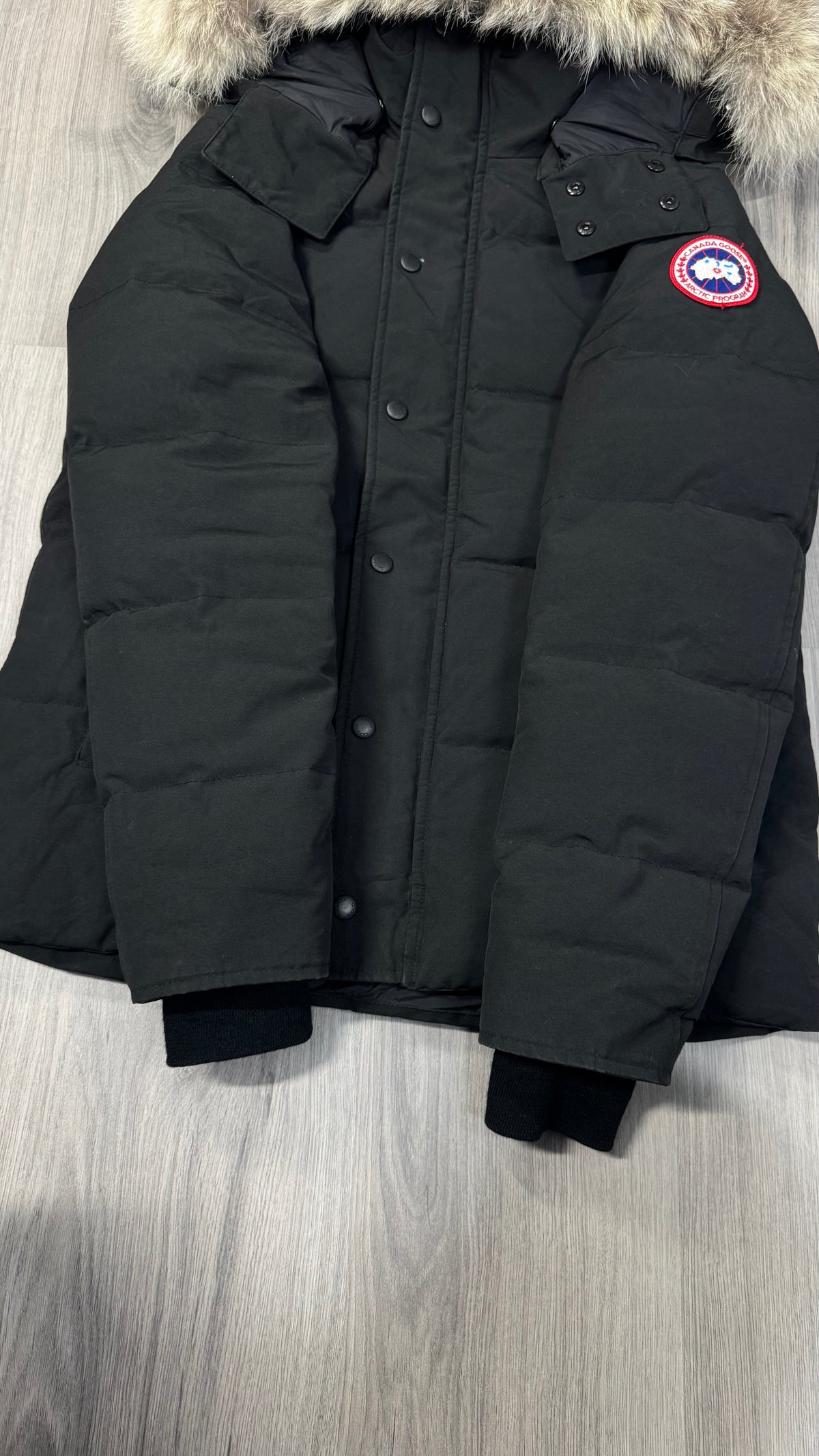 Canada Goose Black Wyndham Parka