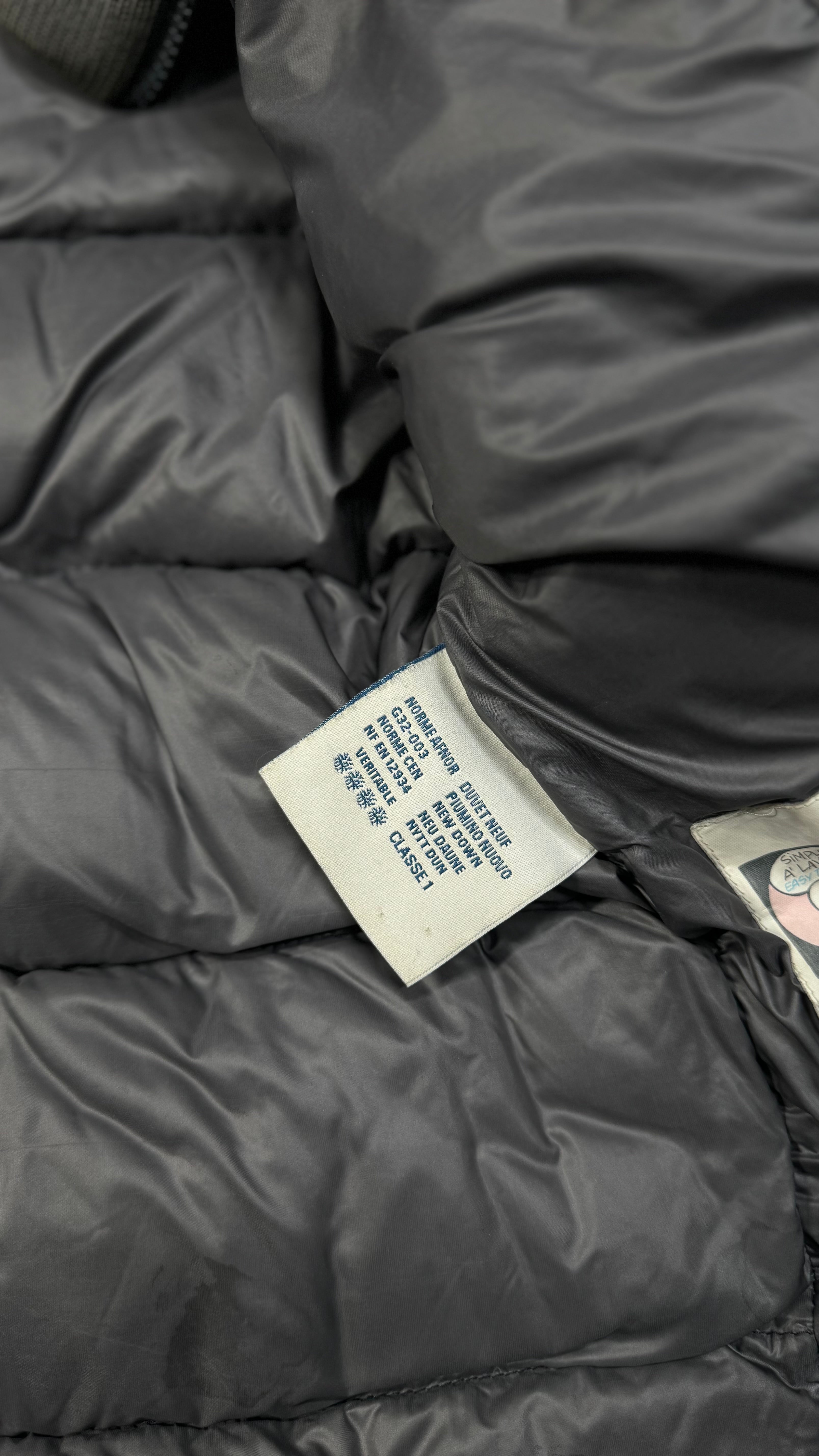 Moncler Black Zyn Short Down Jacket