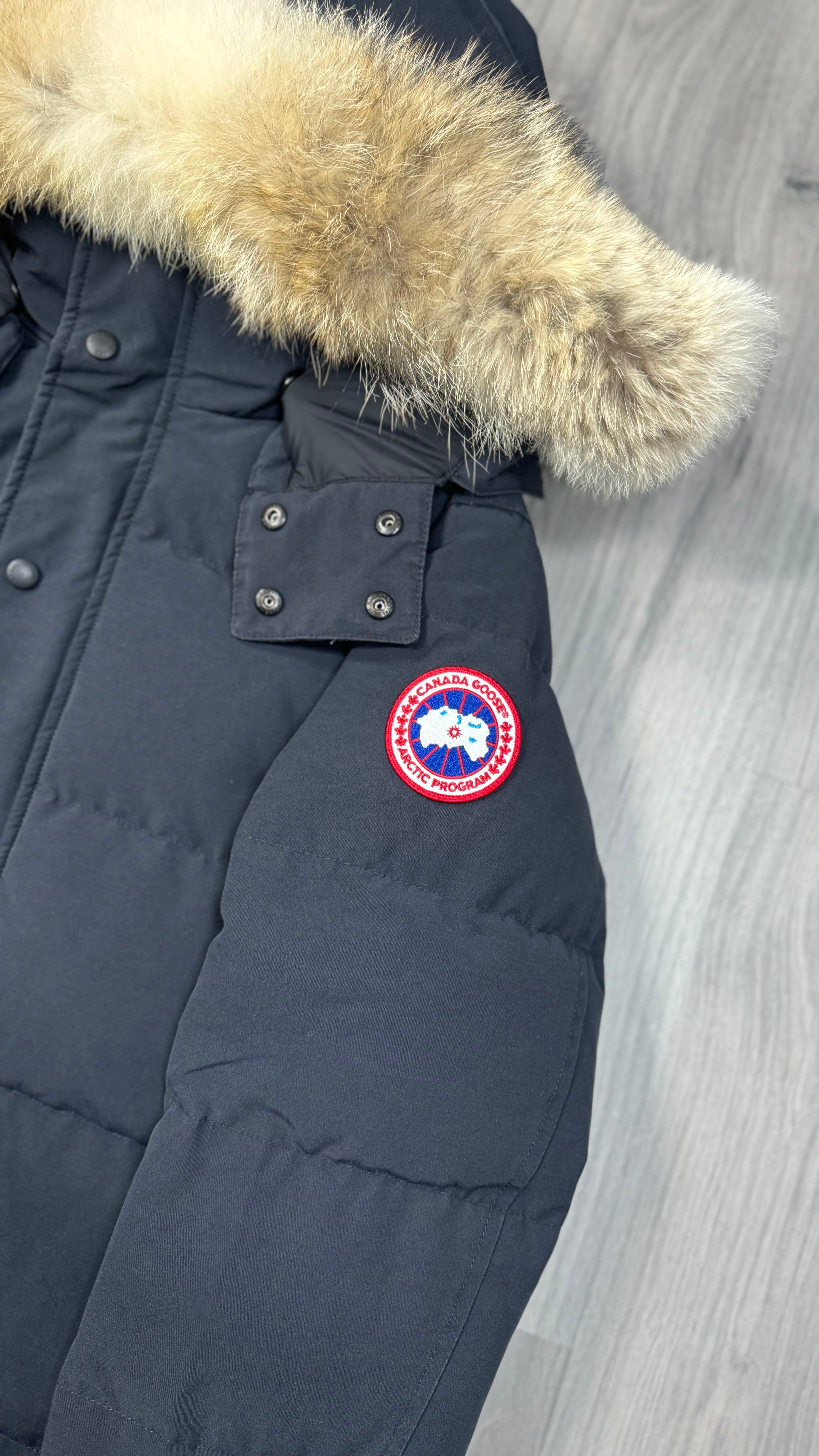Canada Goose Marine Navy Wyndham Parka