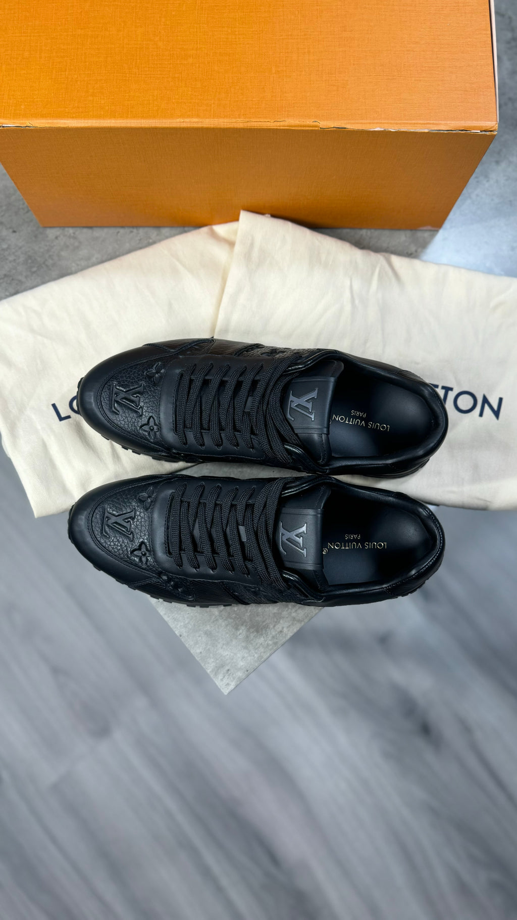 Louis Vuitton Black Runaway Trainers