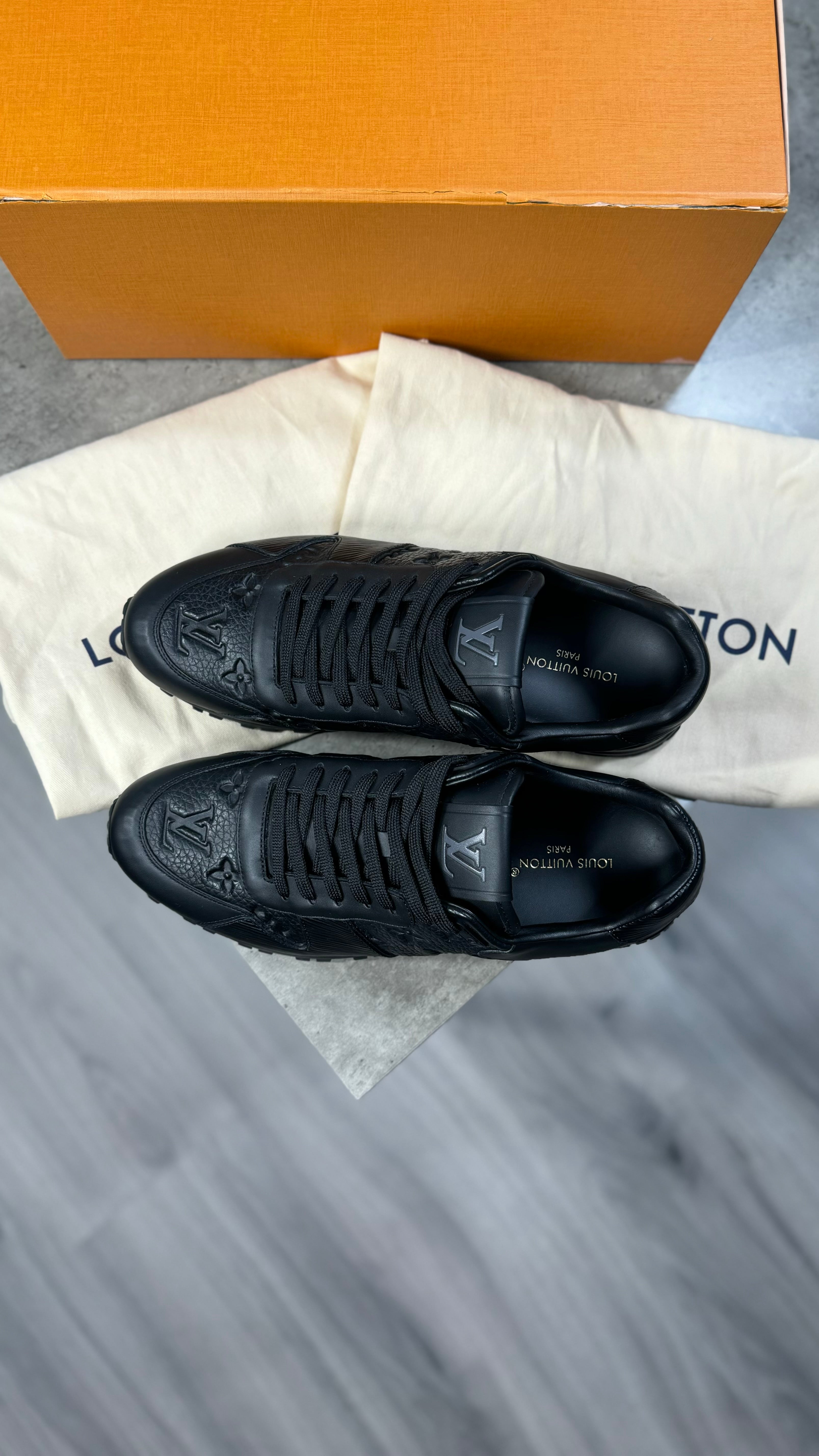 Louis Vuitton Black Runaway Trainers