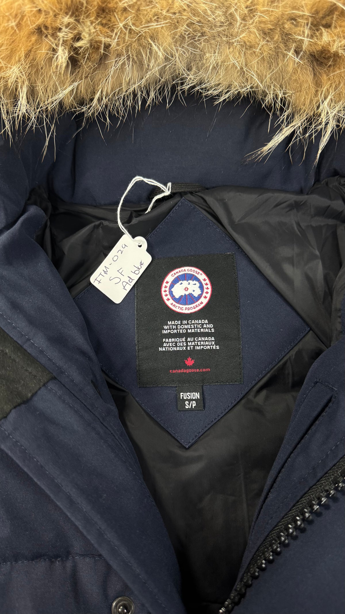 Canada Goose Admiral Blue Wyndham Parka