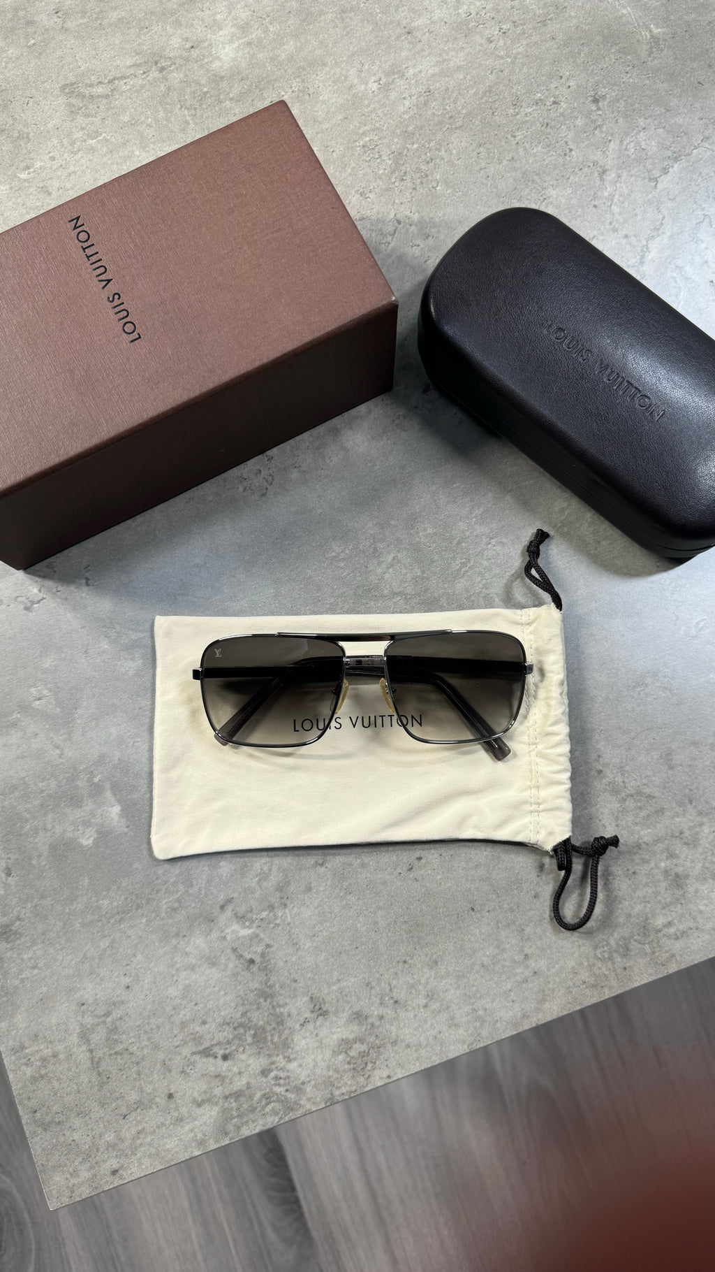 Louis Vuitton Silver Attitude Sunglasses