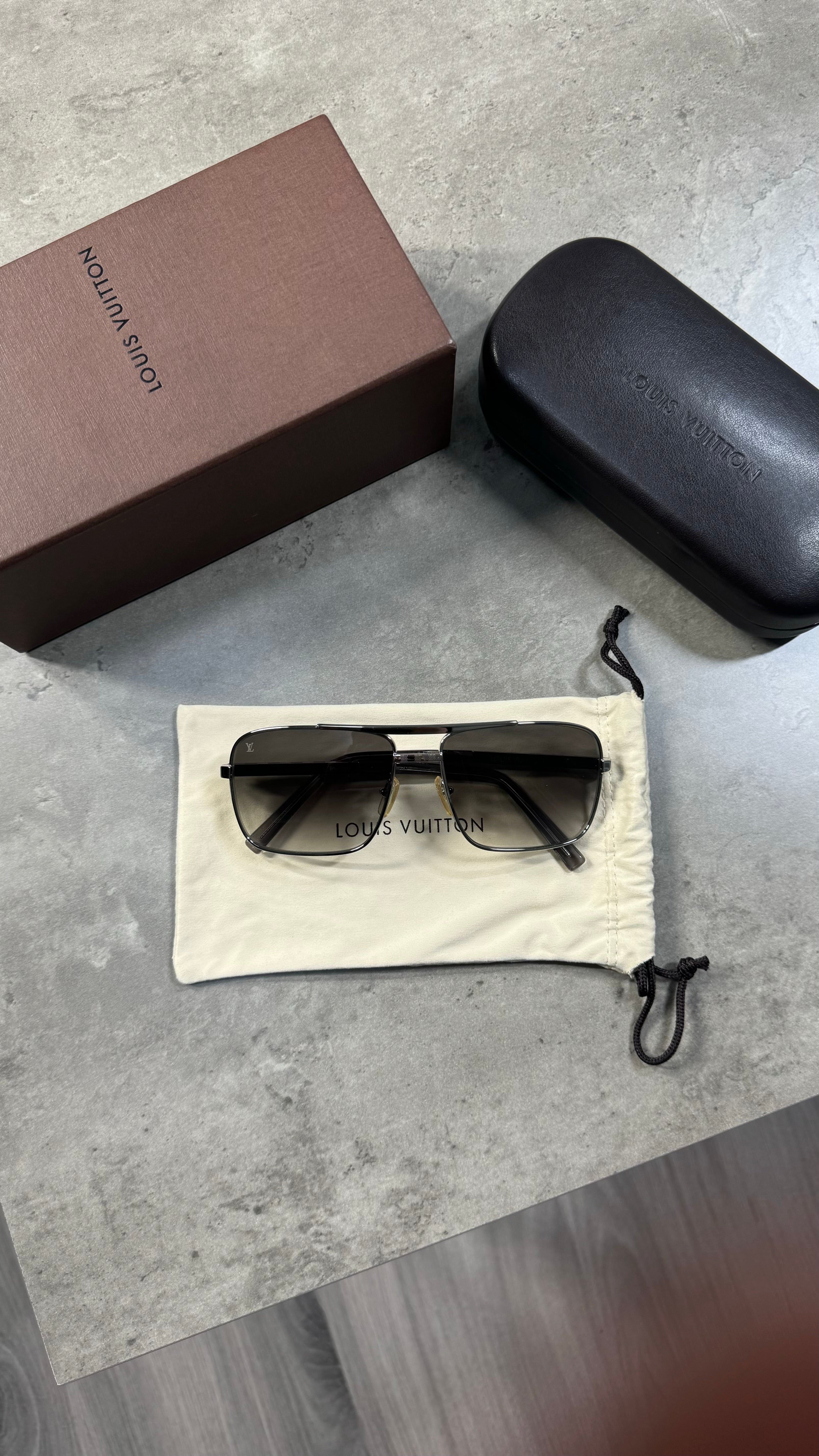Louis Vuitton Silver Attitude Sunglasses