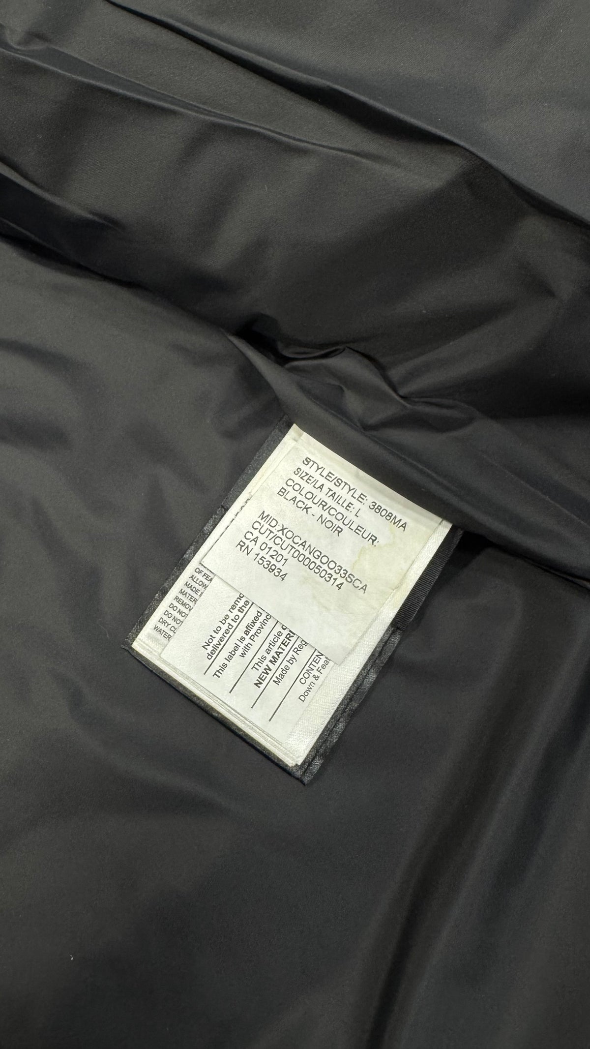Canada Goose Black Wyndham Parka