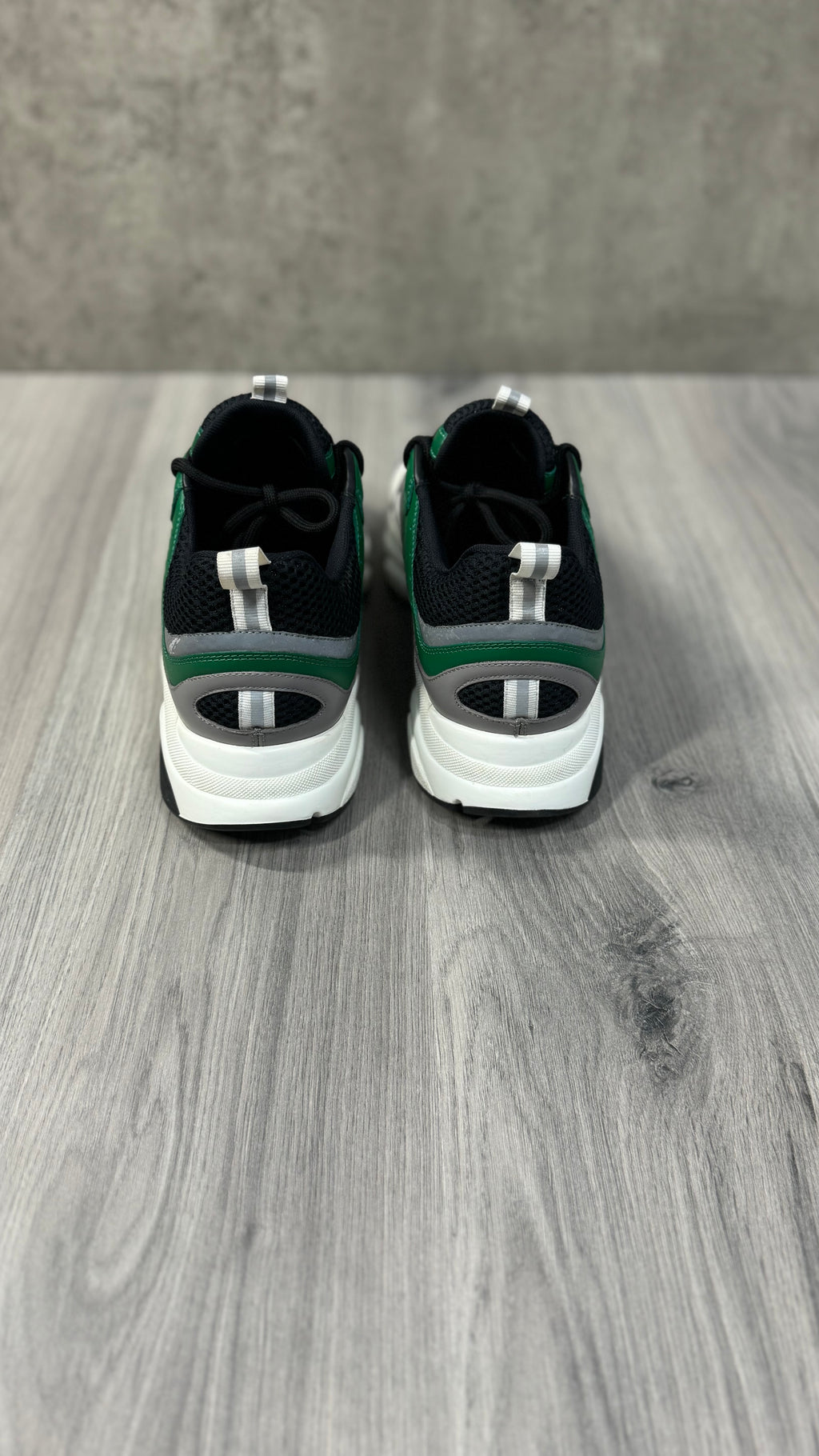 Dior B22s Green and White
