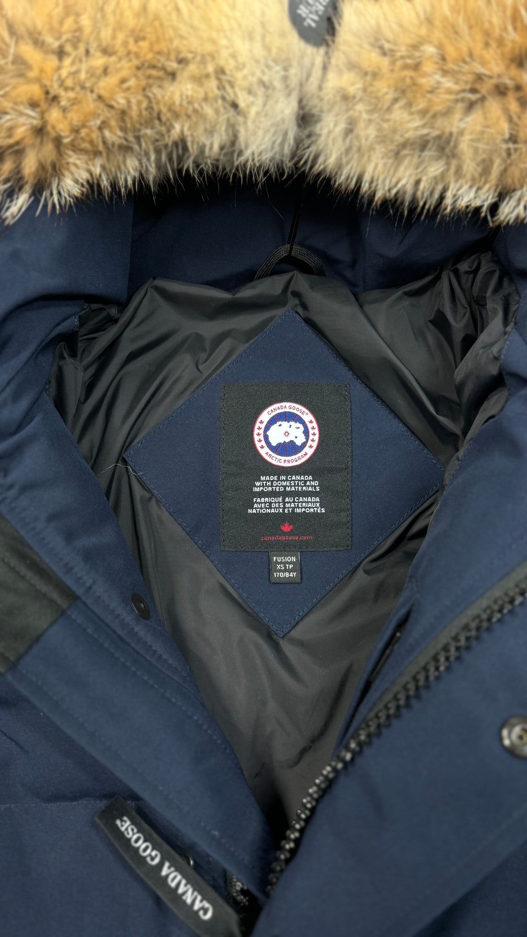 Canada Goose Atlantic Navy Wyndham Parka