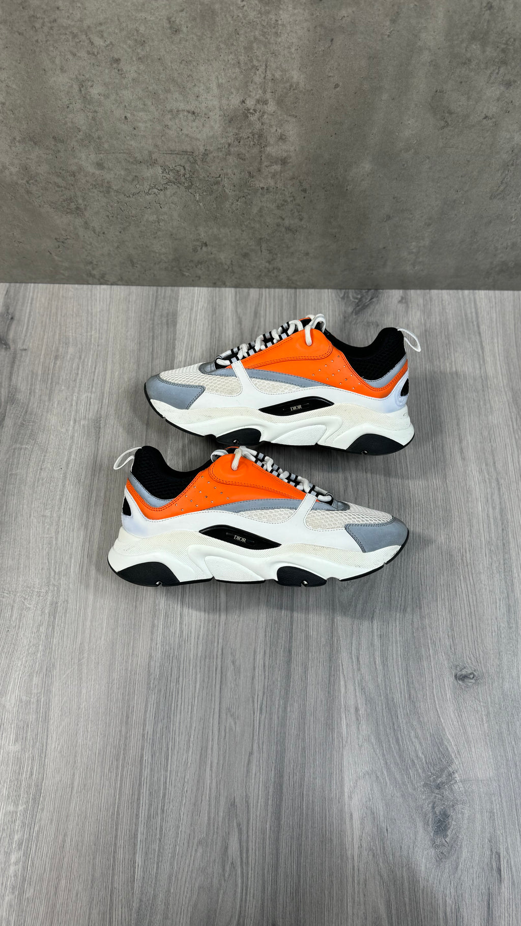 Dior B22s Orange and White