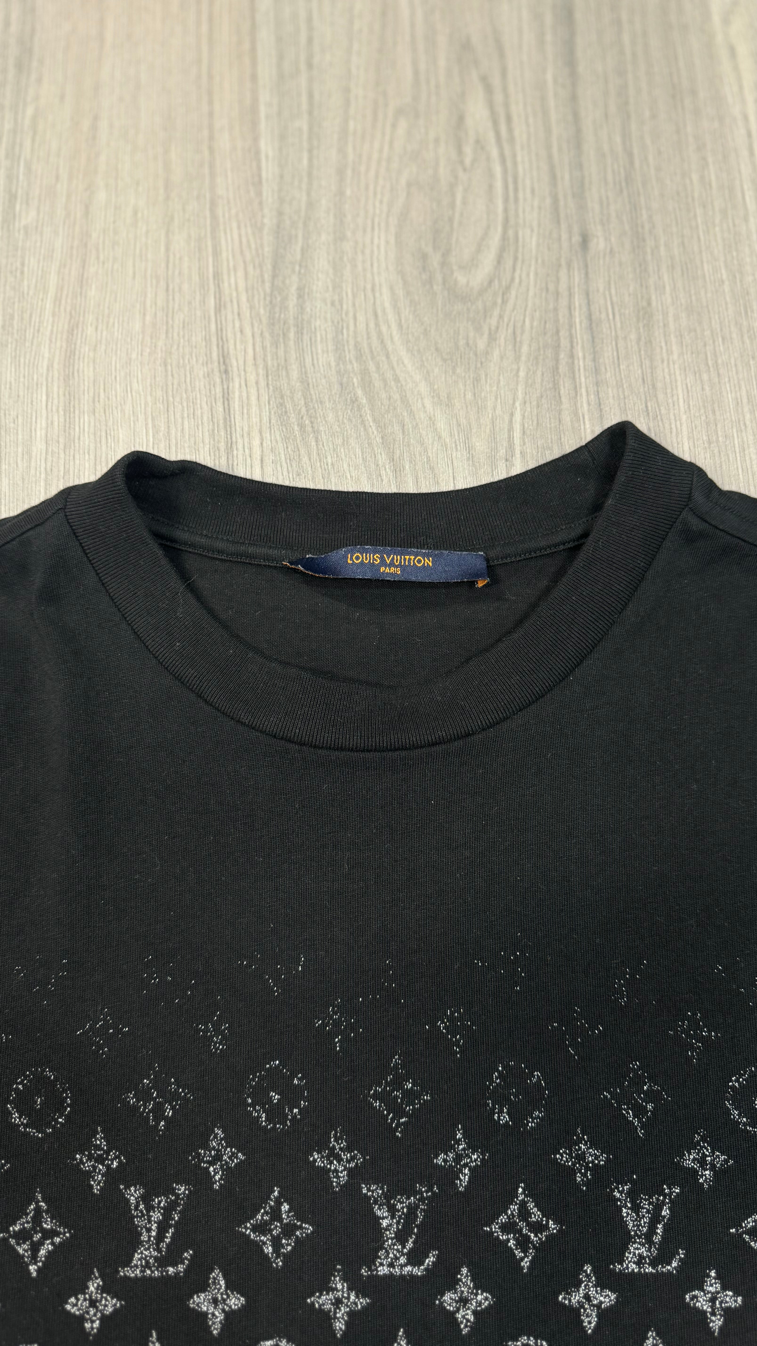 Louis Vuitton Black Gradient T-shirt