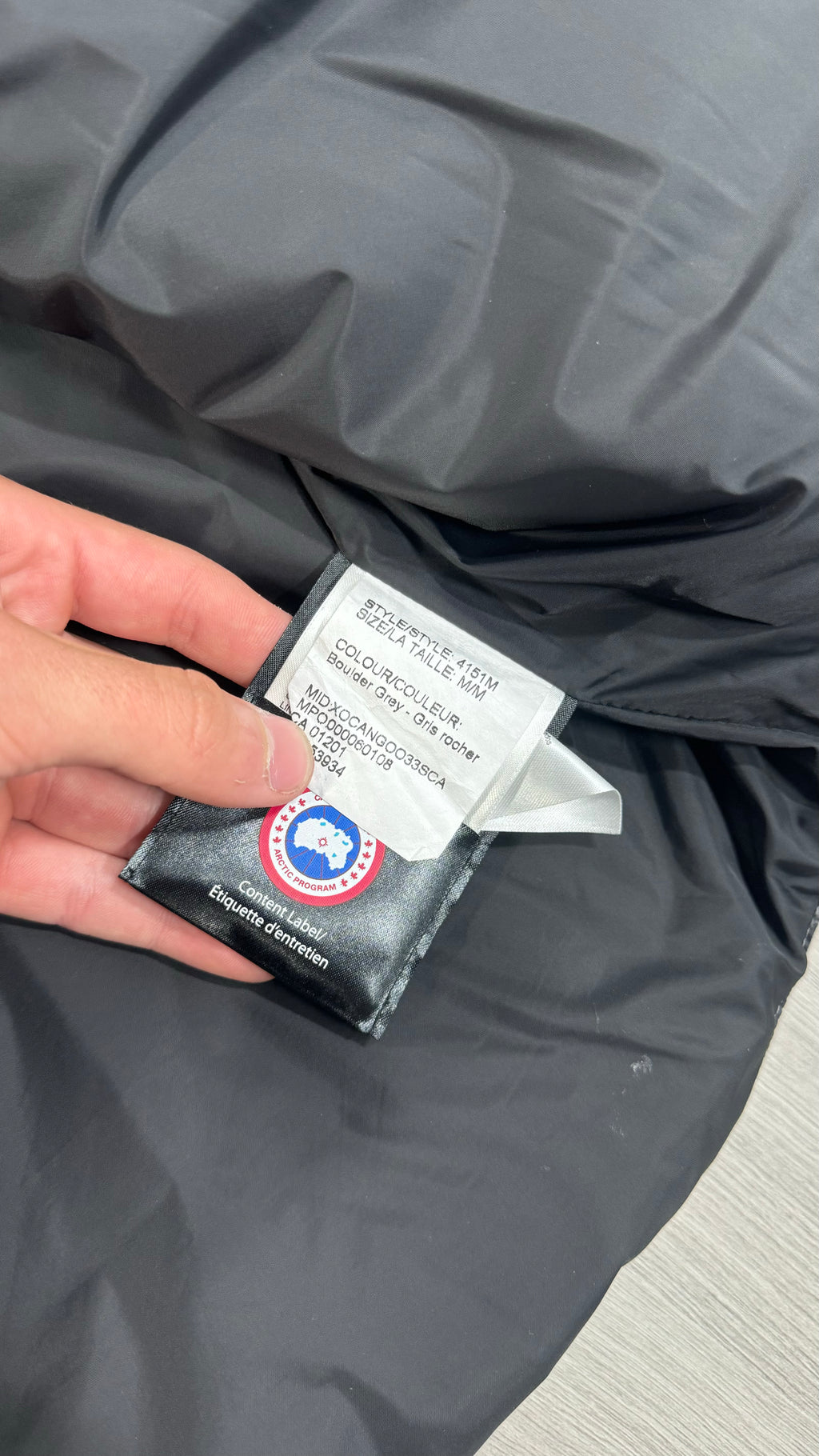 Canada Goose Boulder Grey Garson Gilet