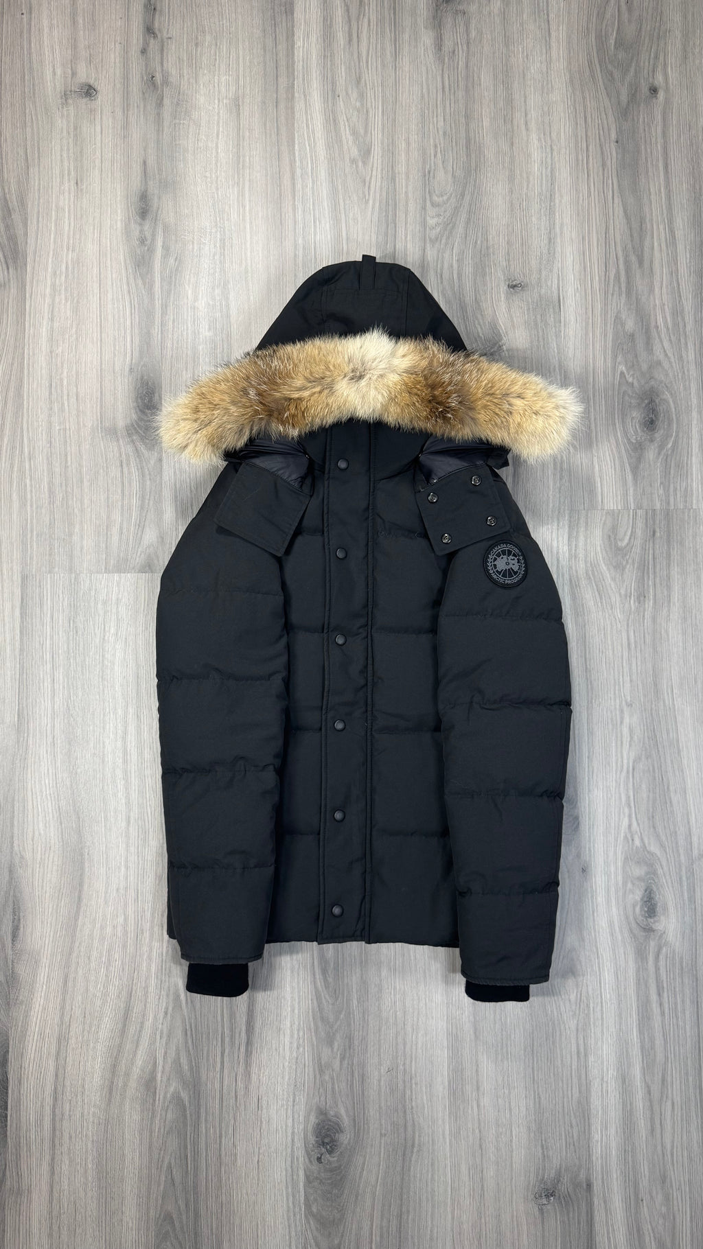 Canada Goose Black Badge Black Wyndham Parka
