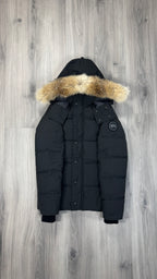 Canada Goose Black Badge Black Wyndham Parka