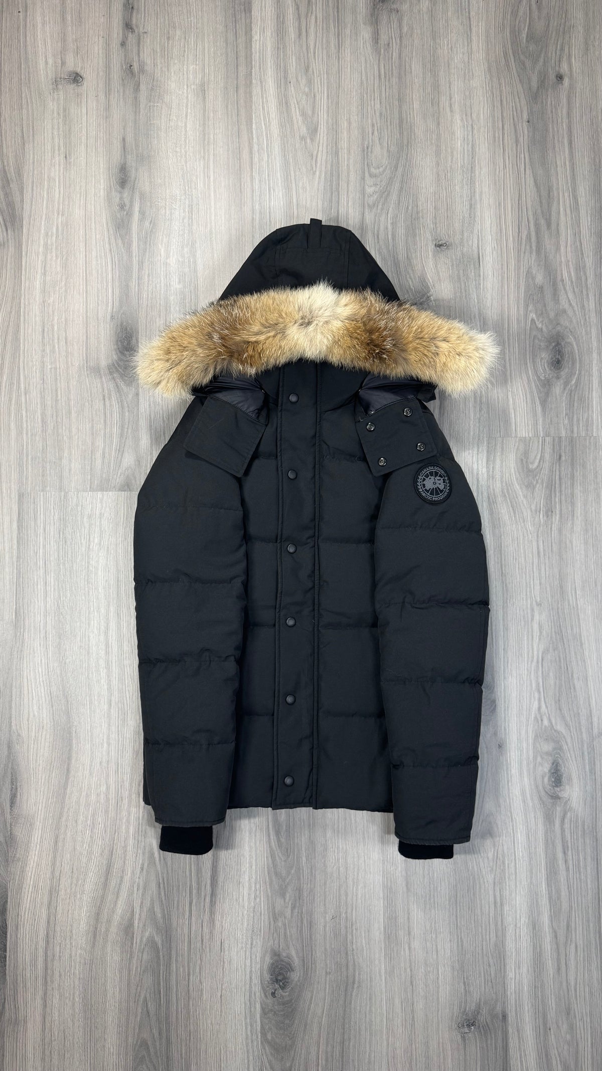 Canada Goose Black Badge Black Wyndham Parka