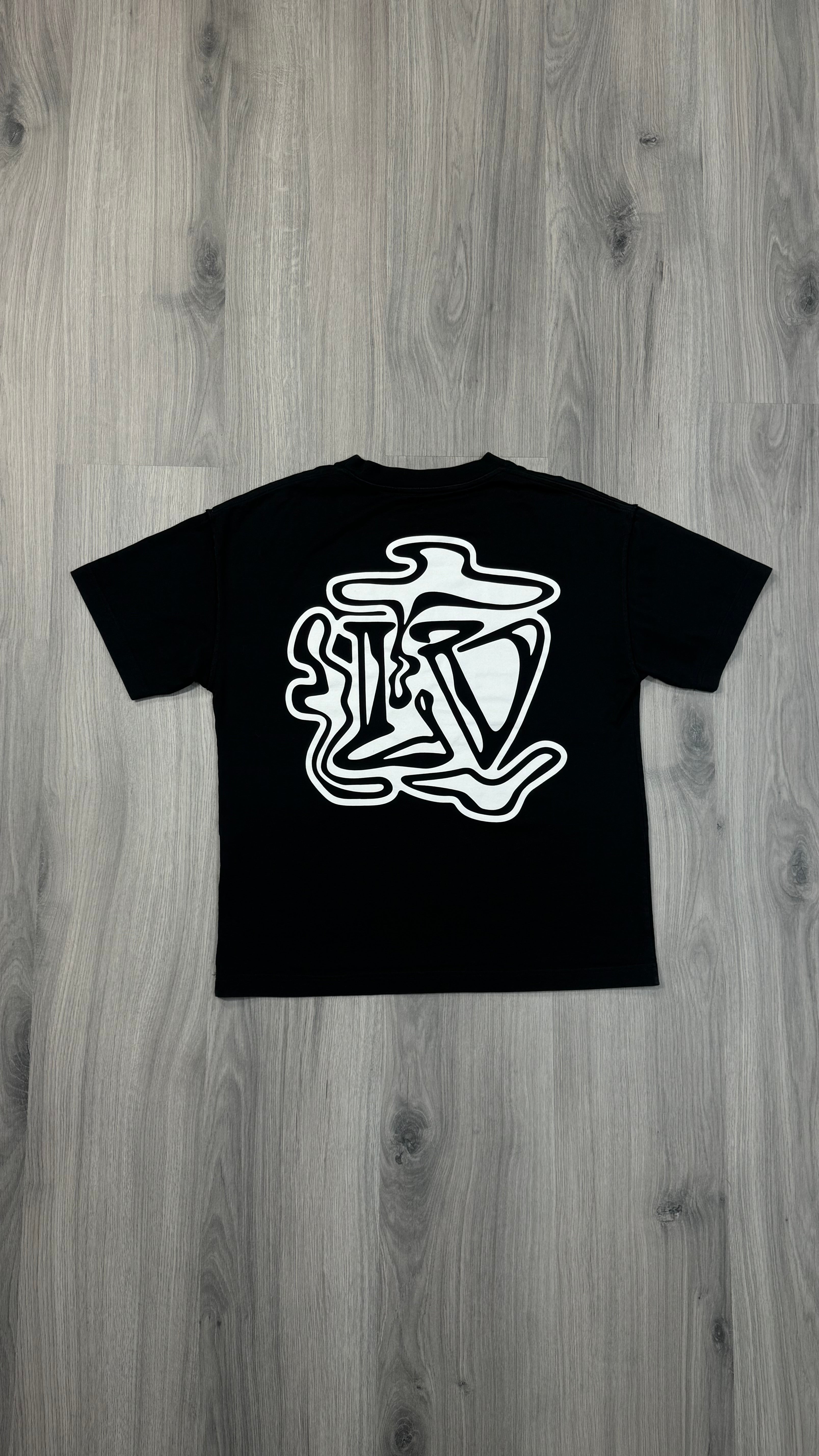 Louis Vuitton Black Smoke Print T-shirt