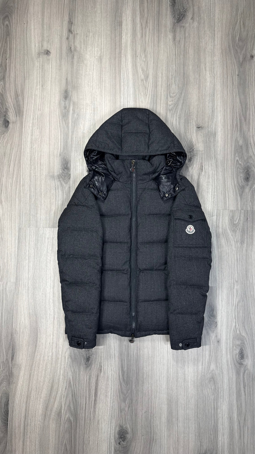Moncler Montgenevre Grey Down Jacket